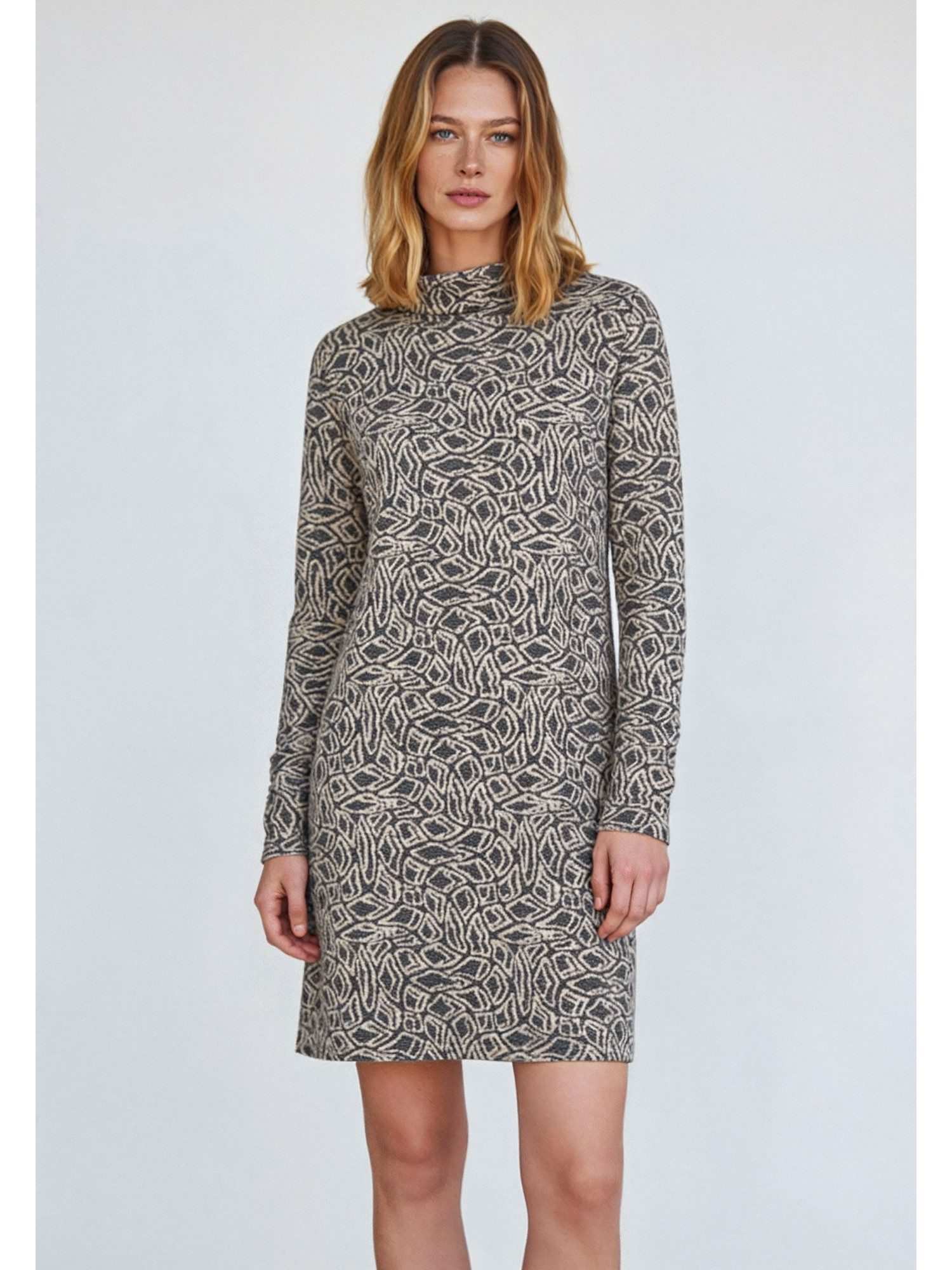 MORE&MORE Jerseykleid weiches Jersey-Schlupfkleid