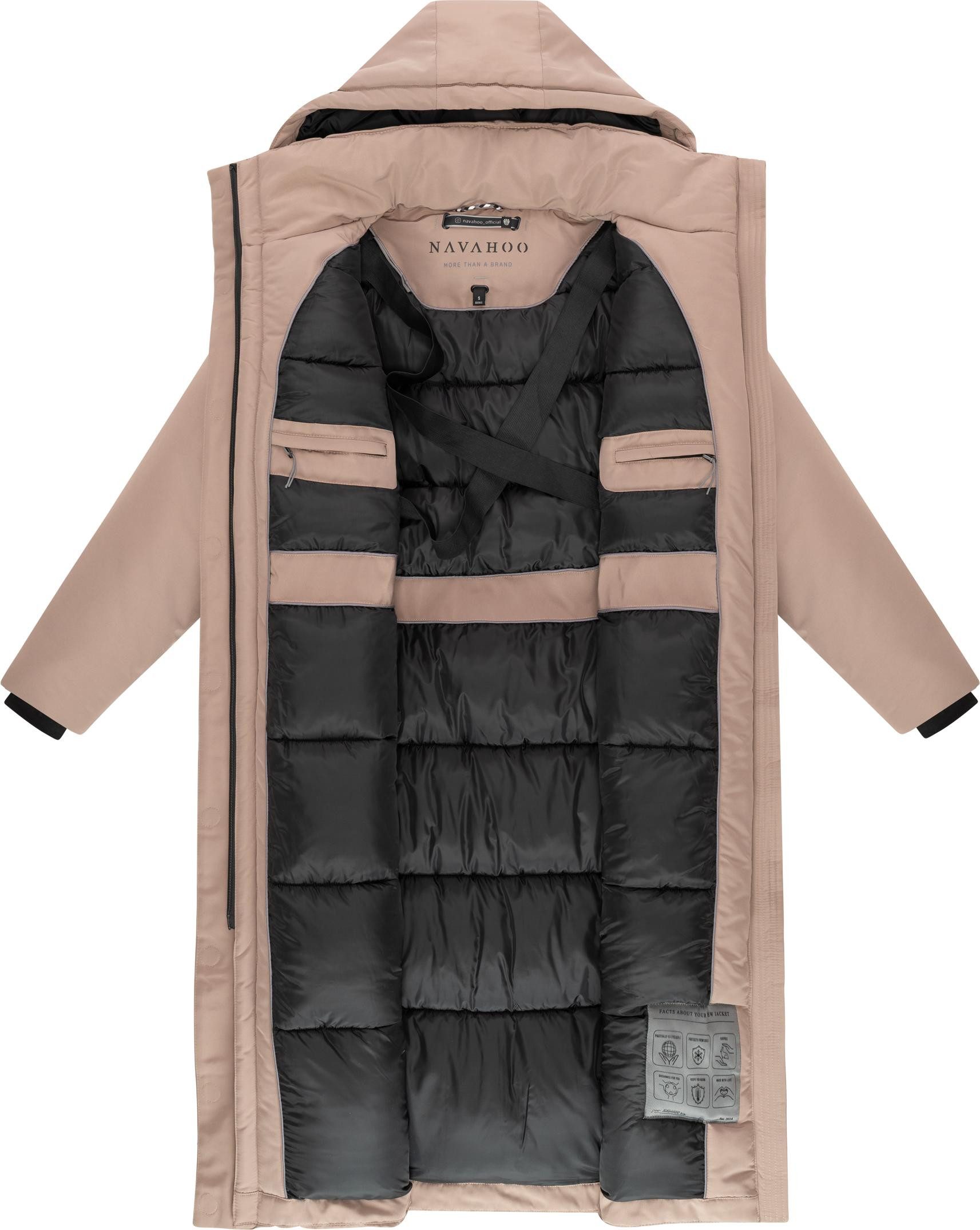 Navahoo Wintermantel Schneewächter 14 warmer Winter Kurzmantel