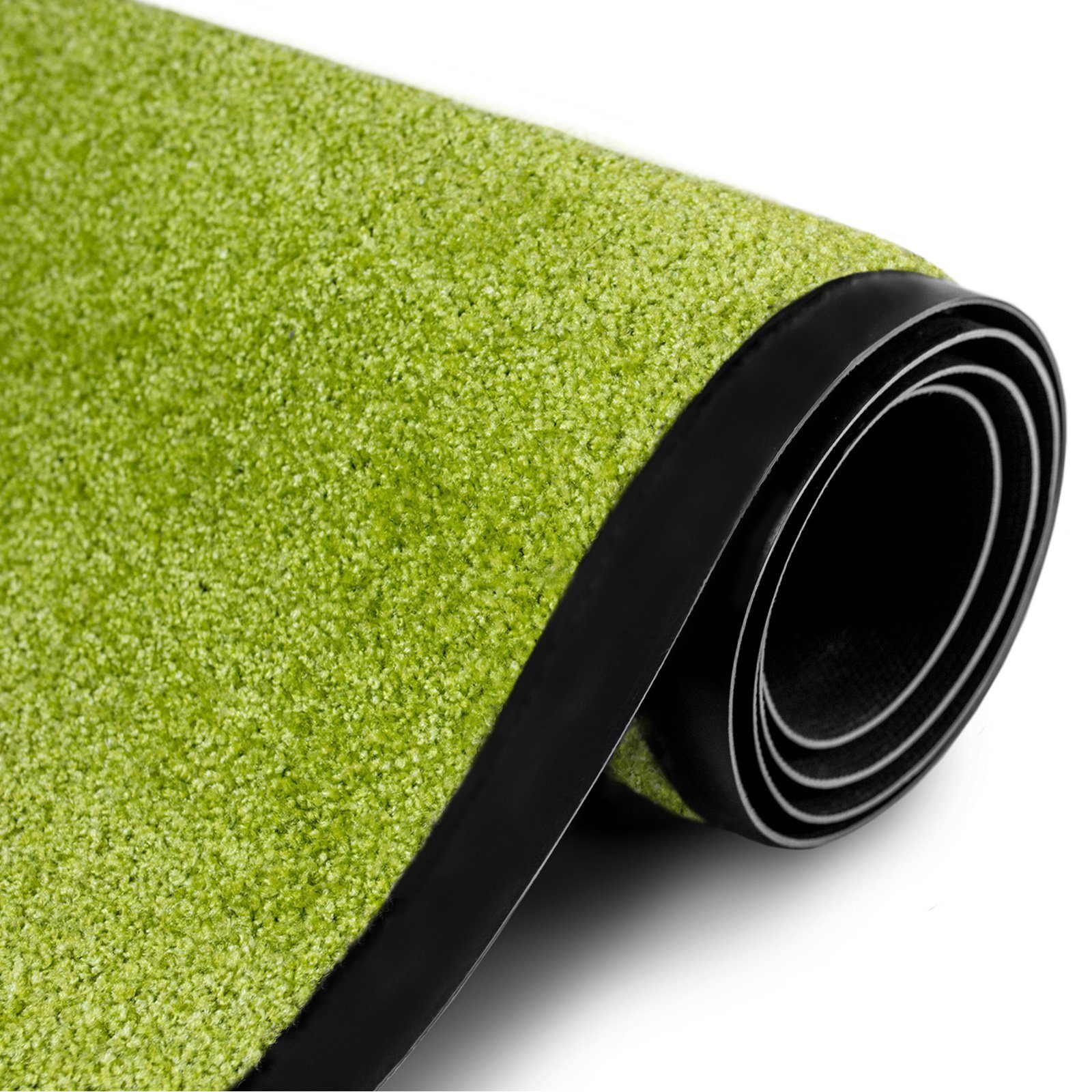 Color Your Life Fußmatte Rhine, waschbare & leistungsstarke Fußmatte mit Rutschfester Rückseite, rechteckig, Höhe: 6 mm, Erhältlich in vielen Größen