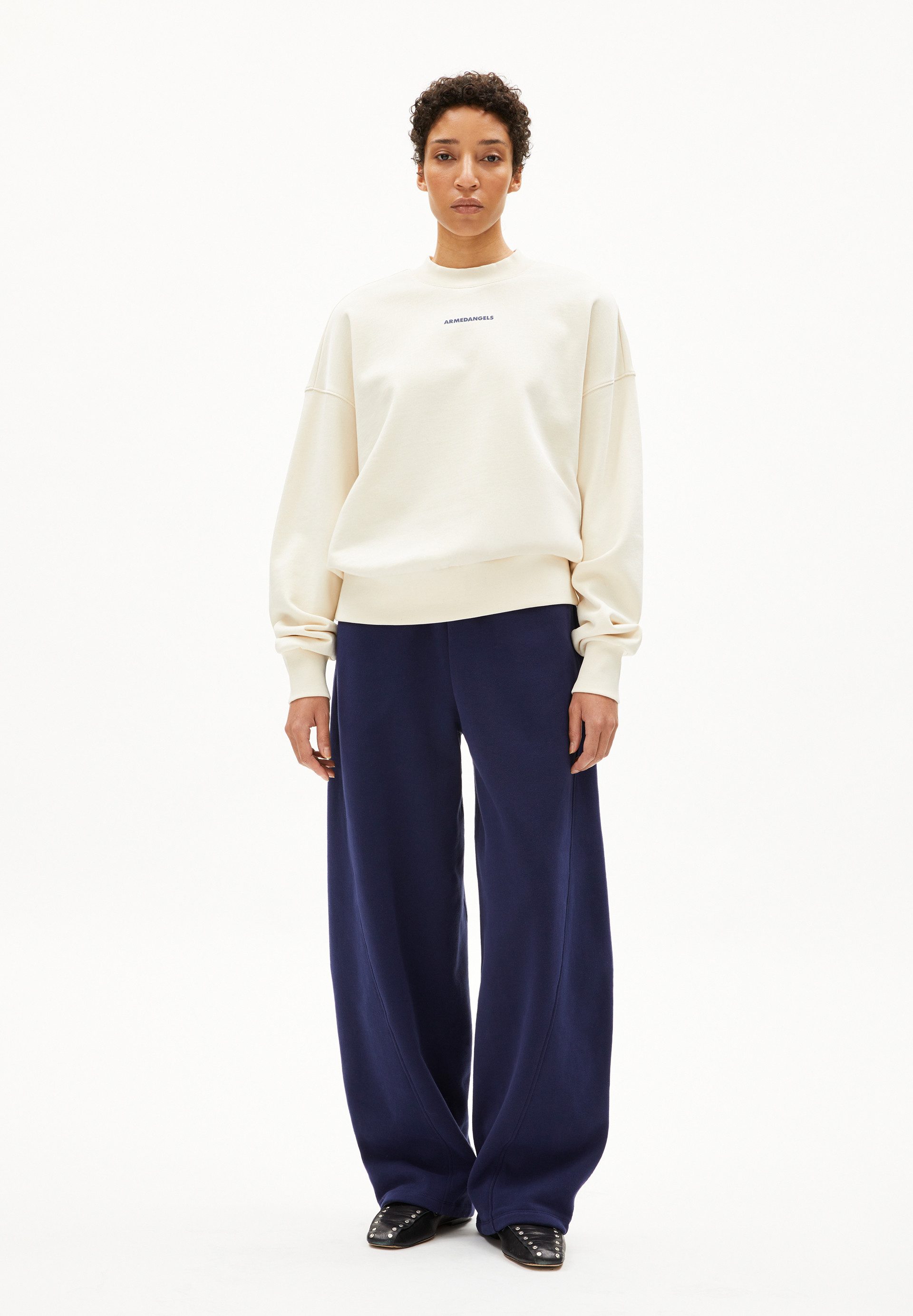 Armedangels Sweatshirt ALIZAA CHAANGE Sweatshirts aus Bio-Baumwolle Oversized Fit