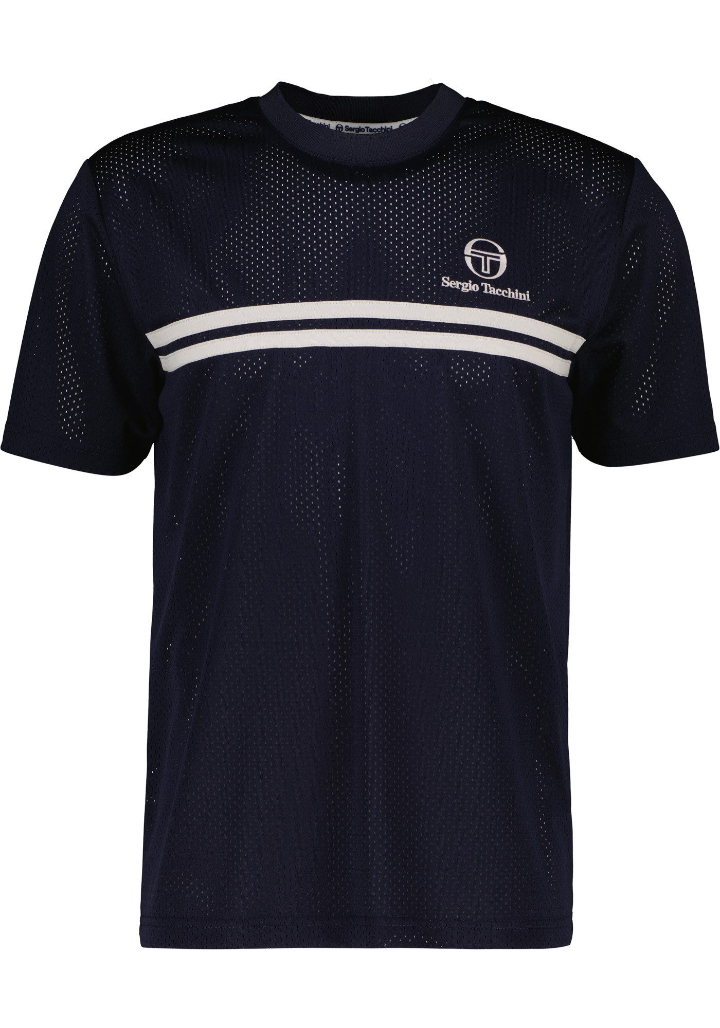 Sergio Tacchini T-Shirt GIACOMO TEE Herren T-Shirt Herren, leichtes Kurzarmshirt, Sporttrikot, Outdoor, Sale