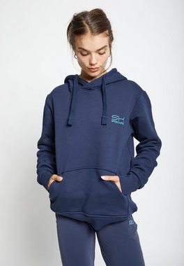 SPORTKIND Hoodie unisex Kapuzensweater navy blau
