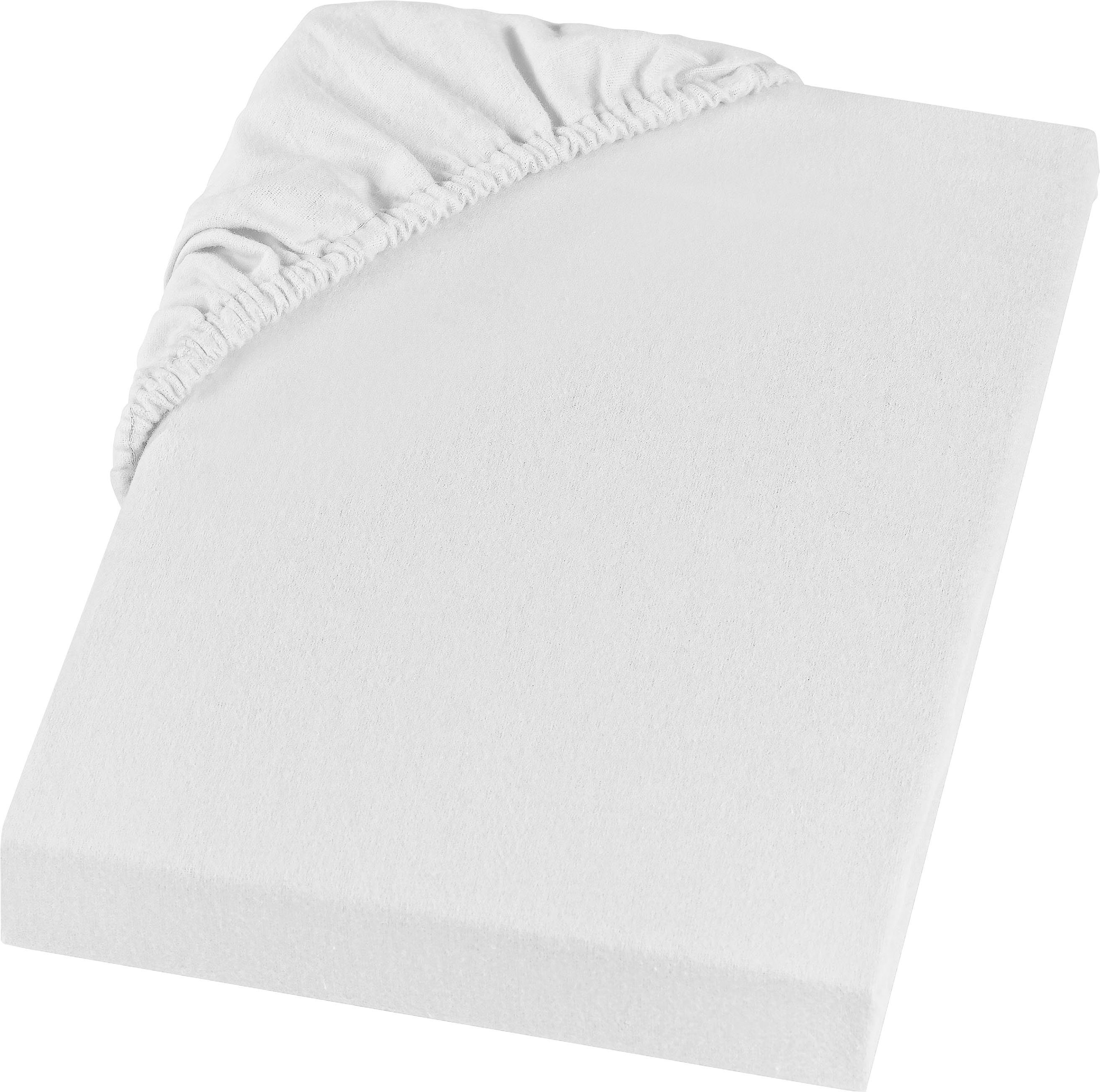 SETEX Spannbettlaken "Feinbiber in Gr. 70x140, 90x200, 140x200 oder 180x200 günstig online kaufen