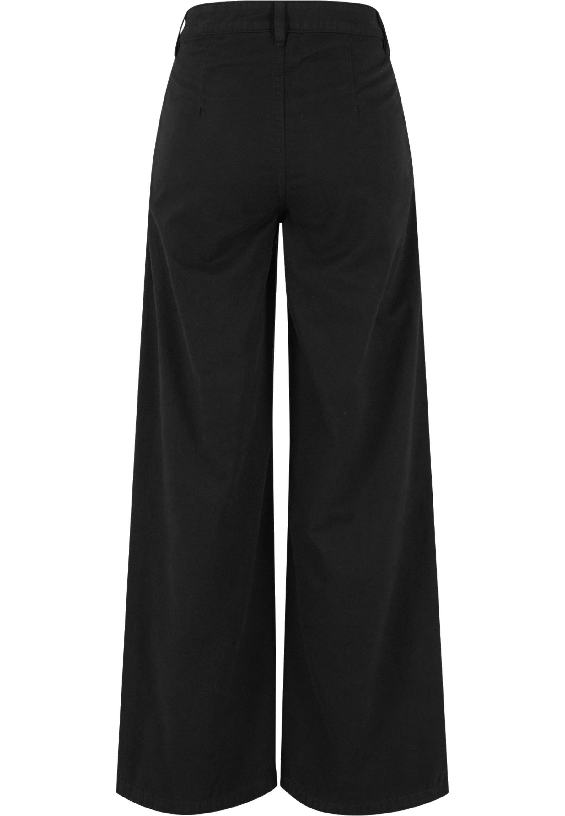 URBAN CLASSICS Stoffhose Urban Classics Damen Ladies Cotton Pants (1-tlg)