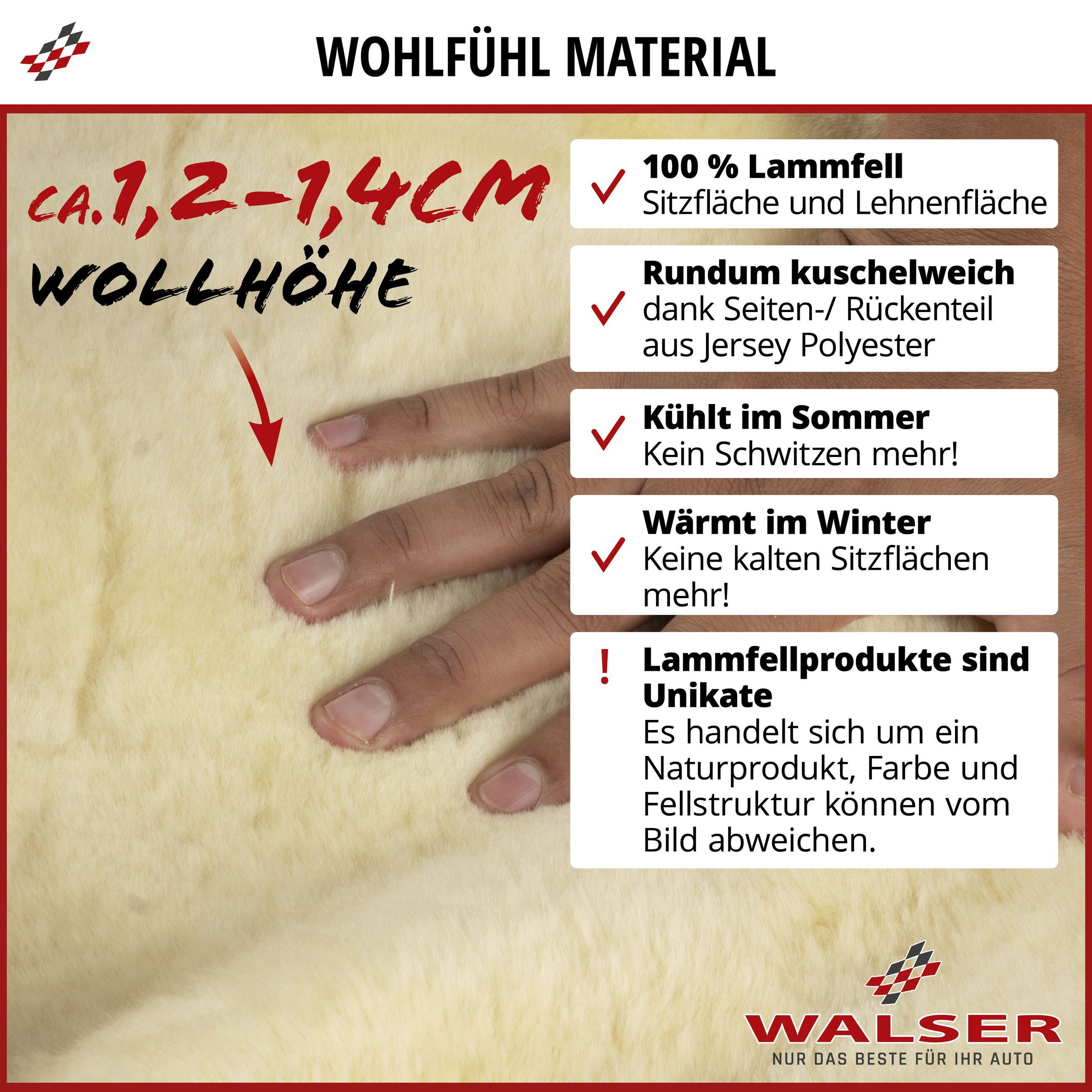 WALSER Autositzbezug Autositzbezug Iva, 1 Vordersitzbezug 1tlg, 1 Kopfstützenbezug, 2-tlg.