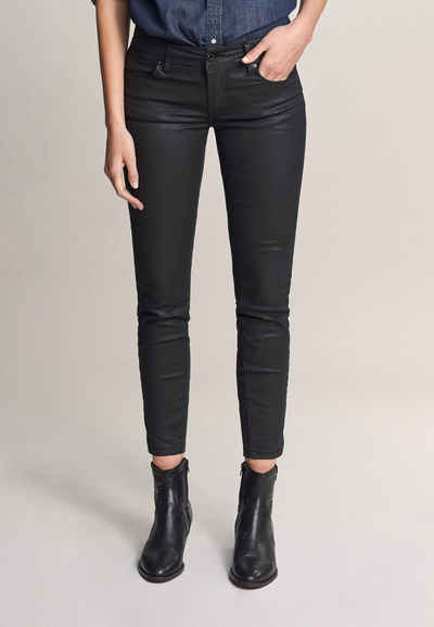 Salsa 3/4-Jeans »Wonder« Push Up, cropped, gecoated