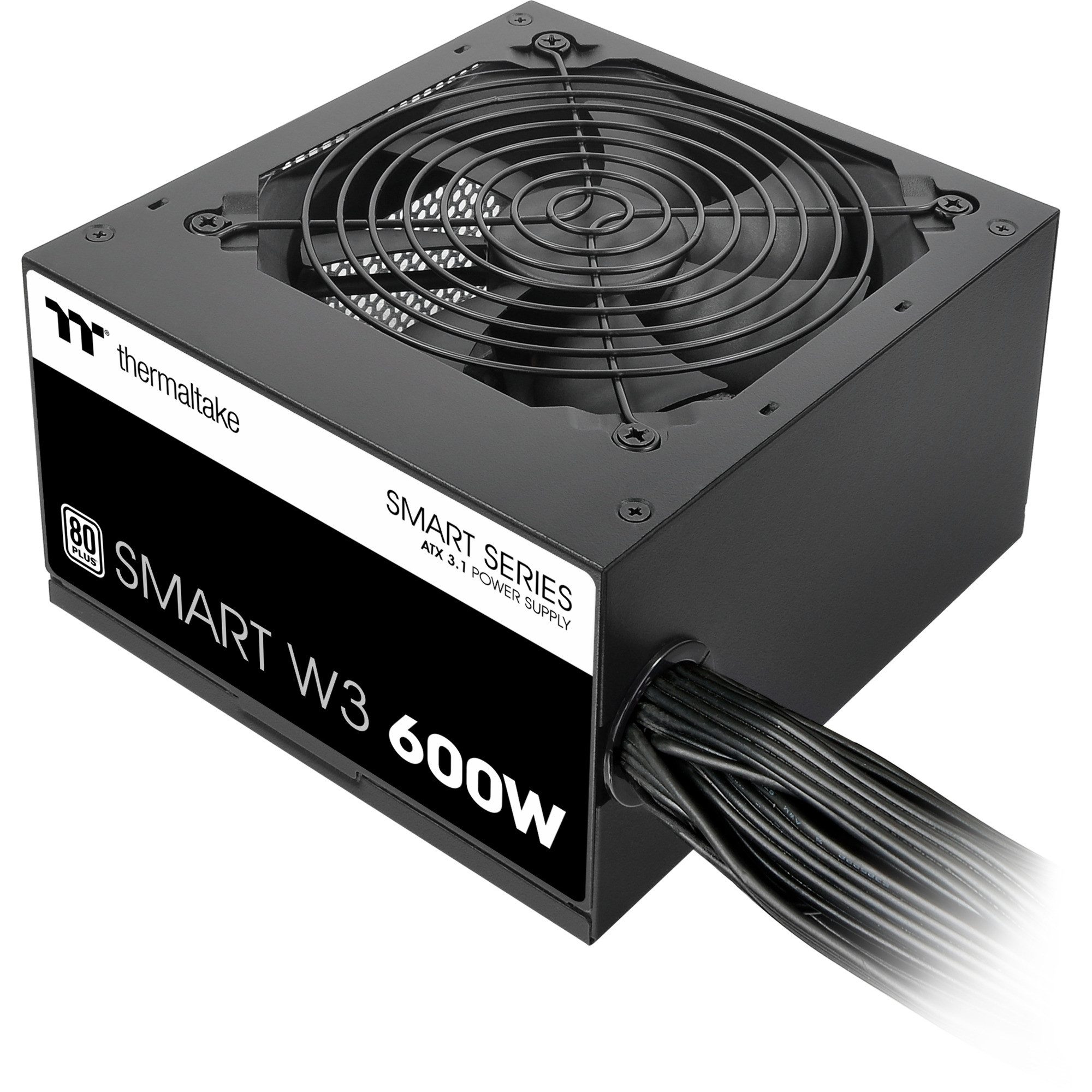 Thermaltake Thermaltake Smart W3 0600W, PC-Netzteil PC-Netzteil (80 PLUS)