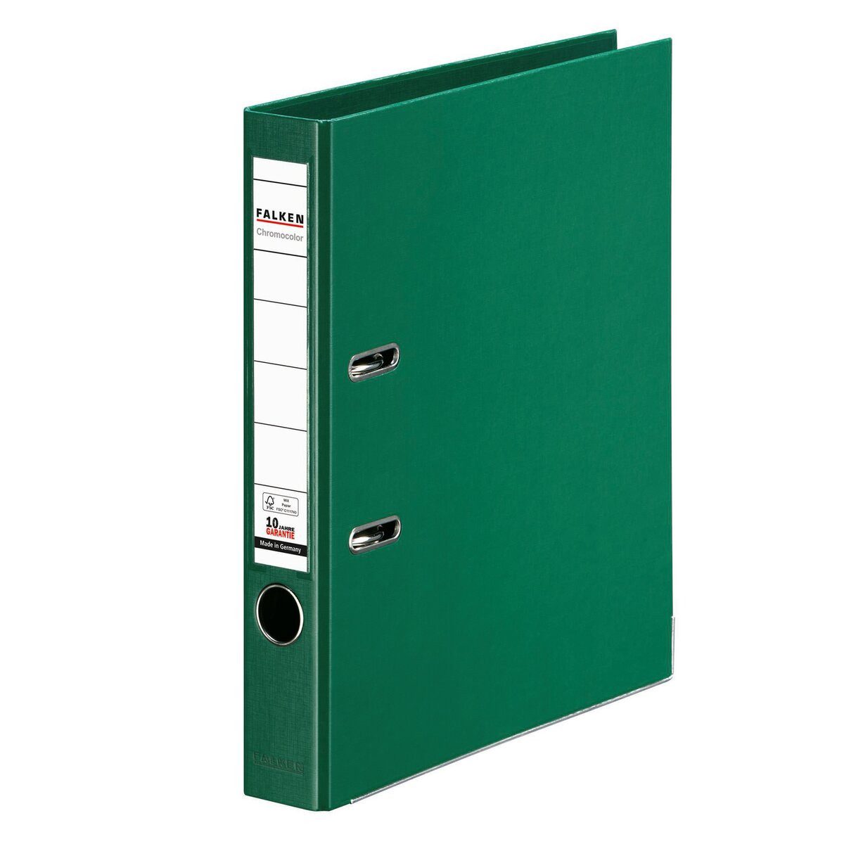 Falken Aktenordner Ordner Chromocolor A4 PP 50mm grün