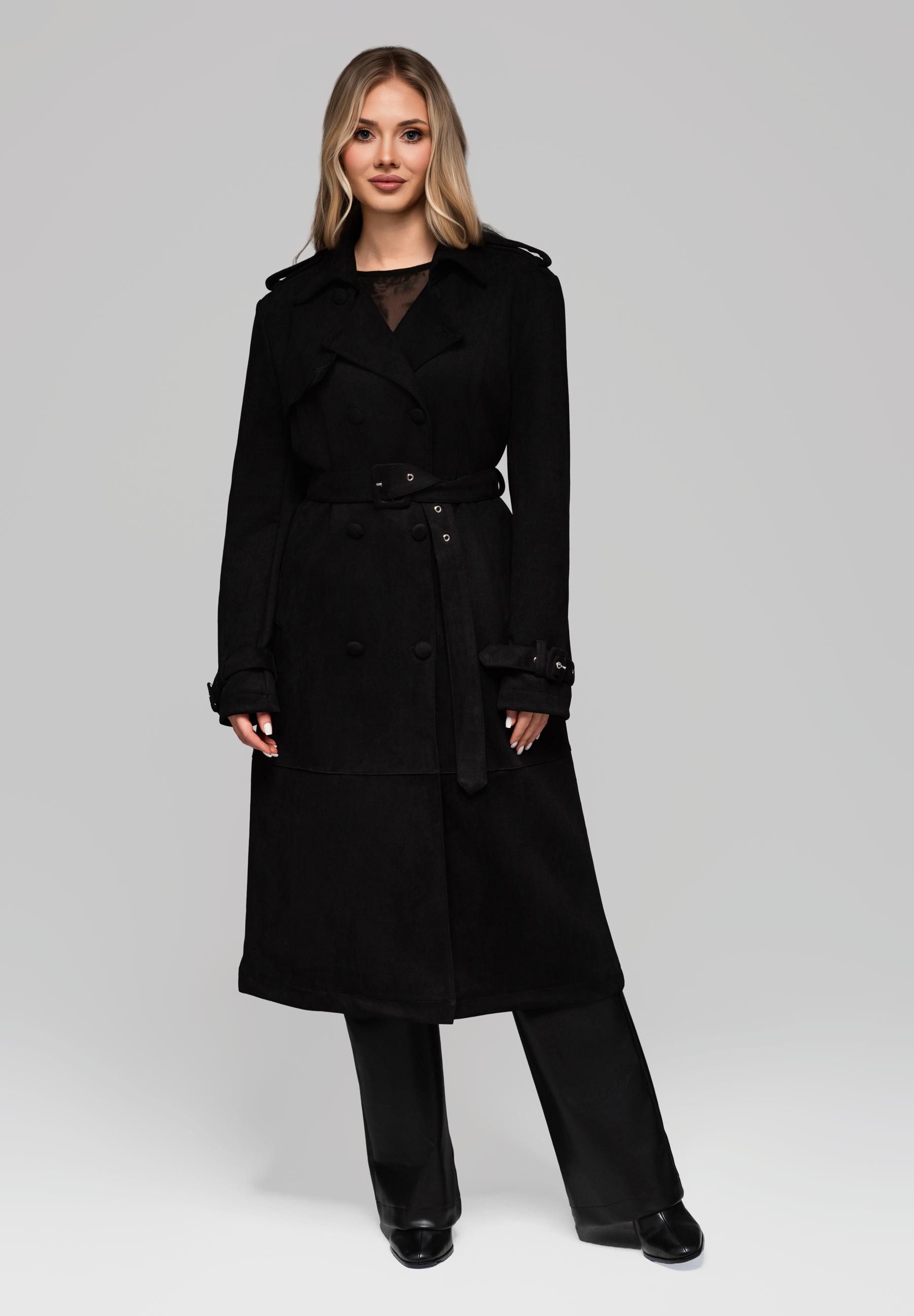 OMBRE Trenchcoat Eleganter Damen-Trenchcoat mit Gürtel Klassischer Damen-Tr günstig online kaufen