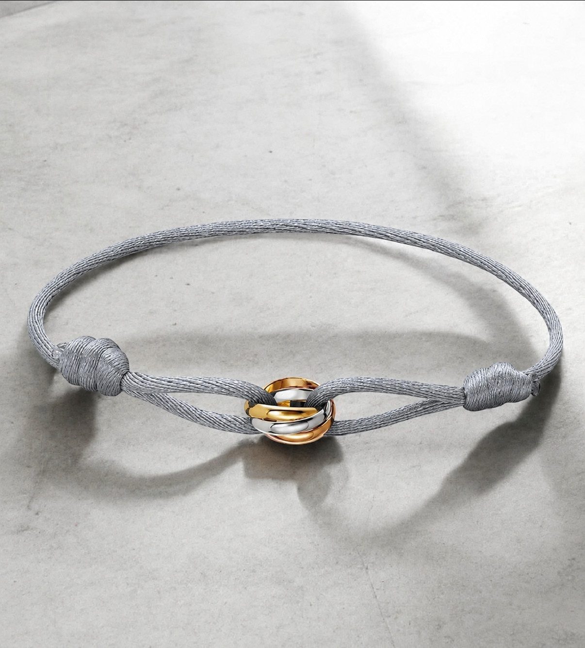 DC Jewelry Armband 925 Silber Tricolor Armband, Silberschmuck für Damen & Herren