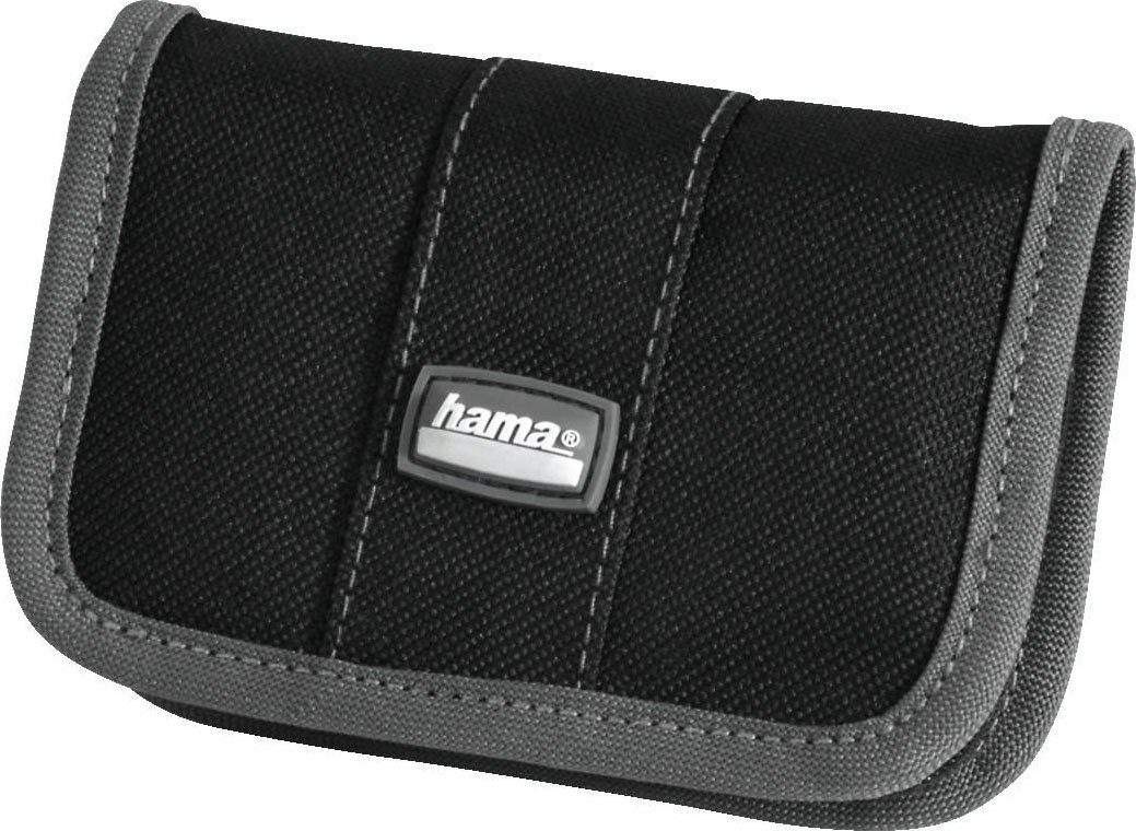 Hama Fototasche Speicherkarten "Mini", 10 max. Schwarz/Grau, Tasche Speicherkarten