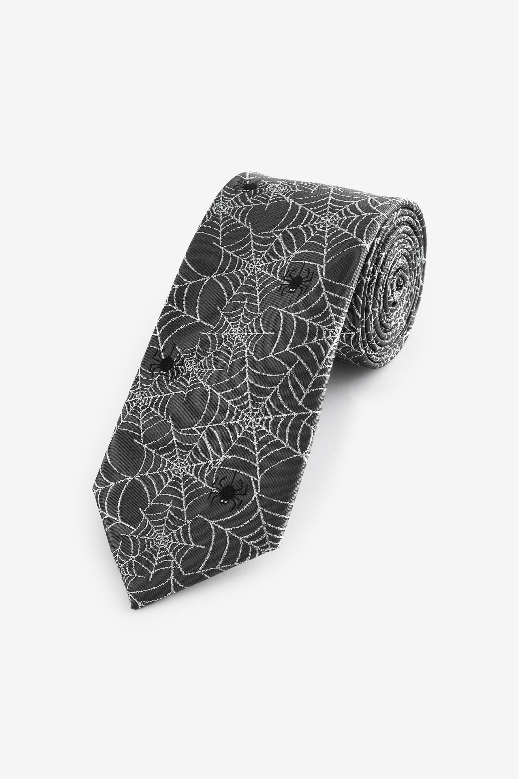 Krawatte Schmale Krawatte mit Halloween-Design