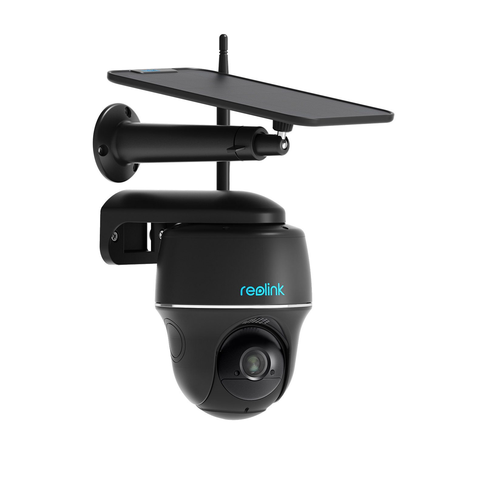 Reolink Überwachungskamera Argus PT Pro+Solarpanel 4MP Akku WLAN IP (2,4/5GHz WiFi,Personen-/Fahrzeugerkennung, PIR-Sensor, 2-Wege-Audio)