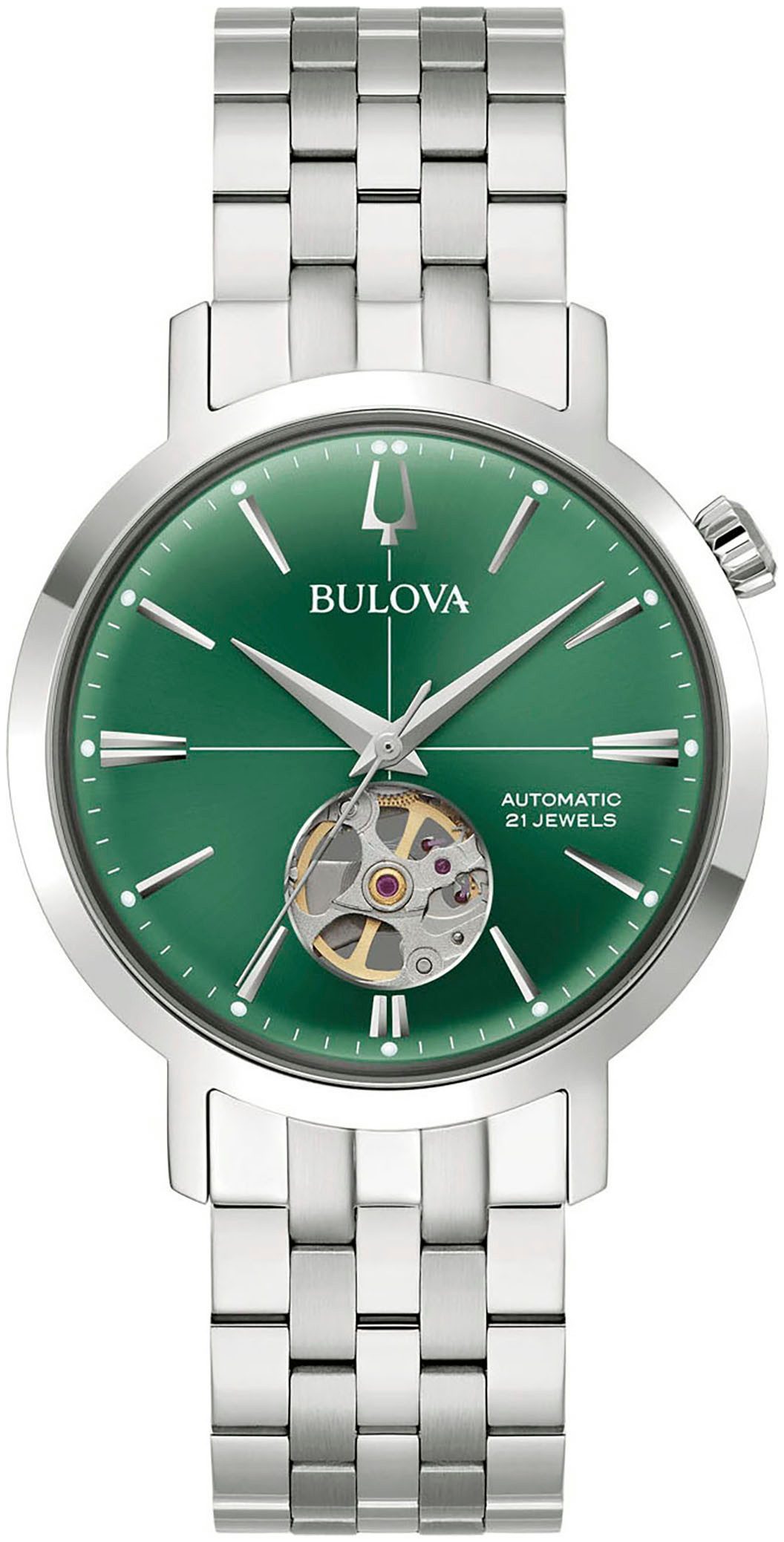 Bulova Automatikuhr 96A319, Armbanduhr, Herrenuhr, Mechanische günstig online kaufen