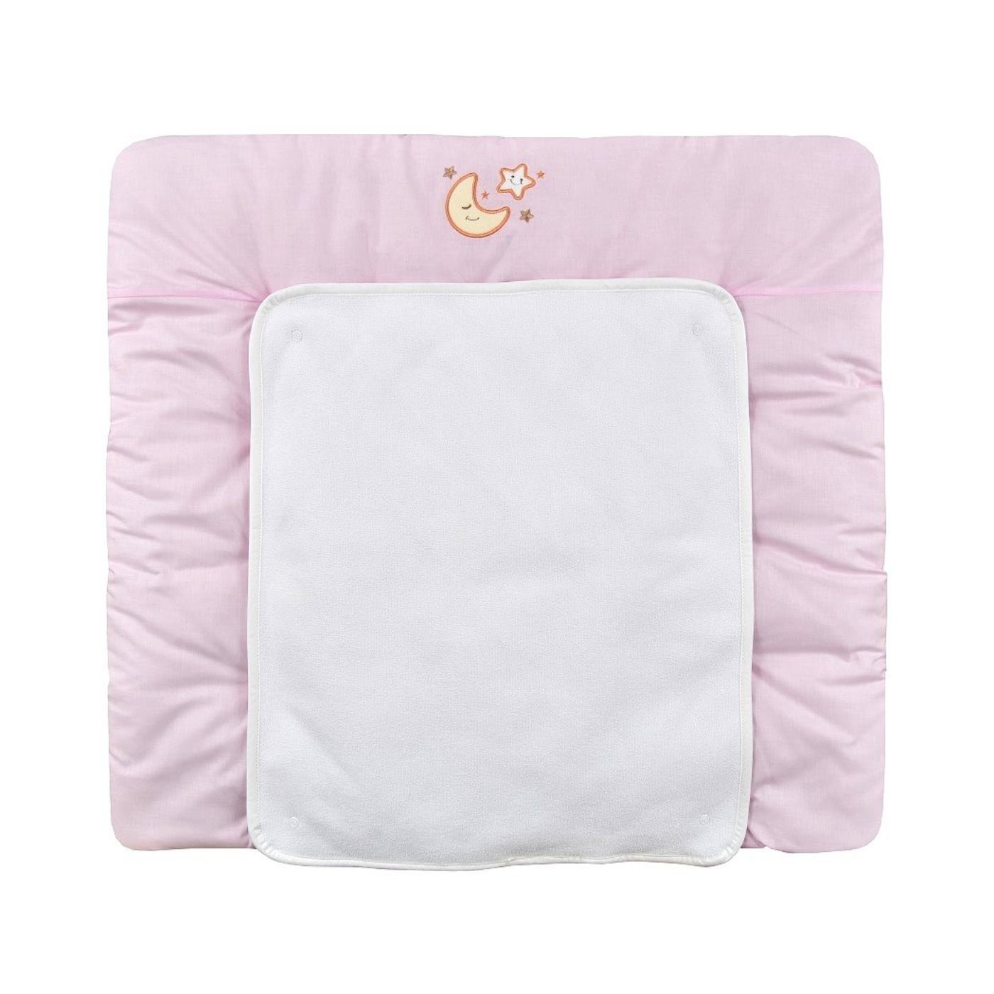 Baby-Delux Wickelauflage Baby Wickeltischauflage 70x75 cm, Wickelunterlage Abnehmbare Frotteeauflage, Waschbar, Weich Gepolstert