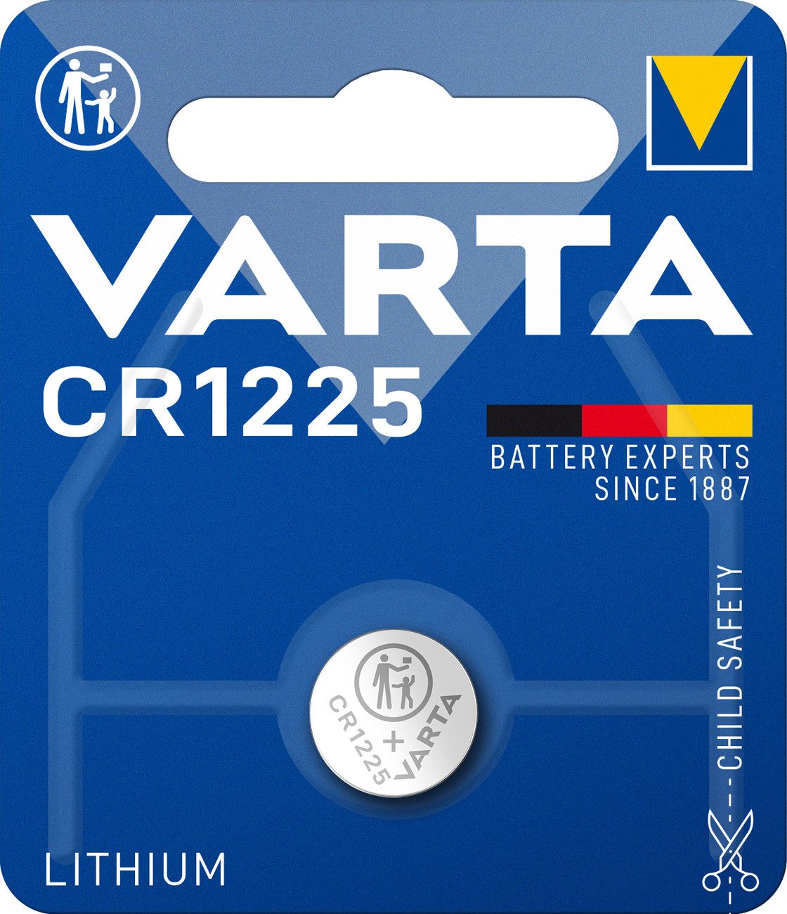 VARTA Varta CR1225 Professional Electronics Lithium 3V 48mAh Knopfzelle