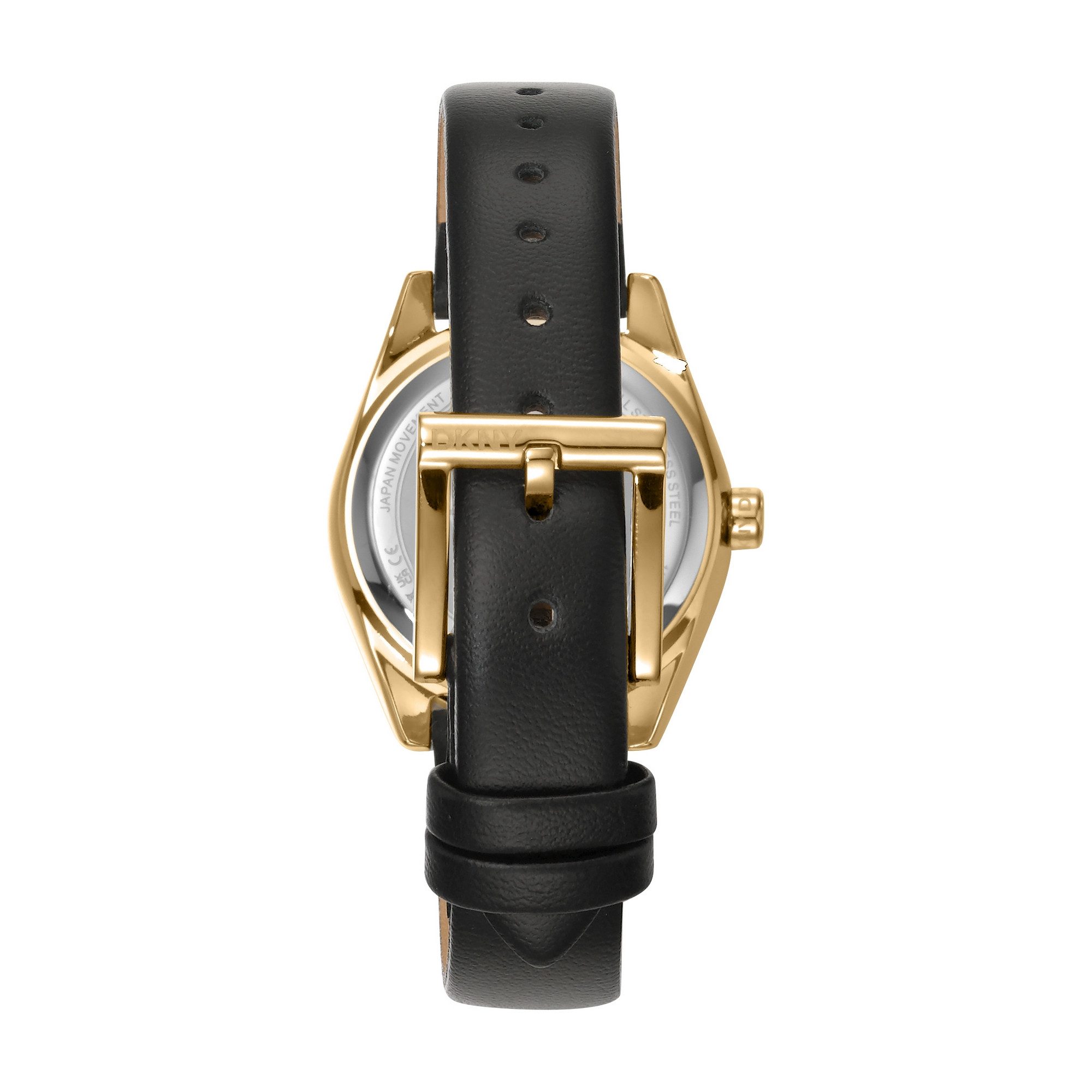 DKNY Quarzuhr Evening Watch DK1L107L0025, Armbanduhr, Damenuhr, Lederarmband, analog