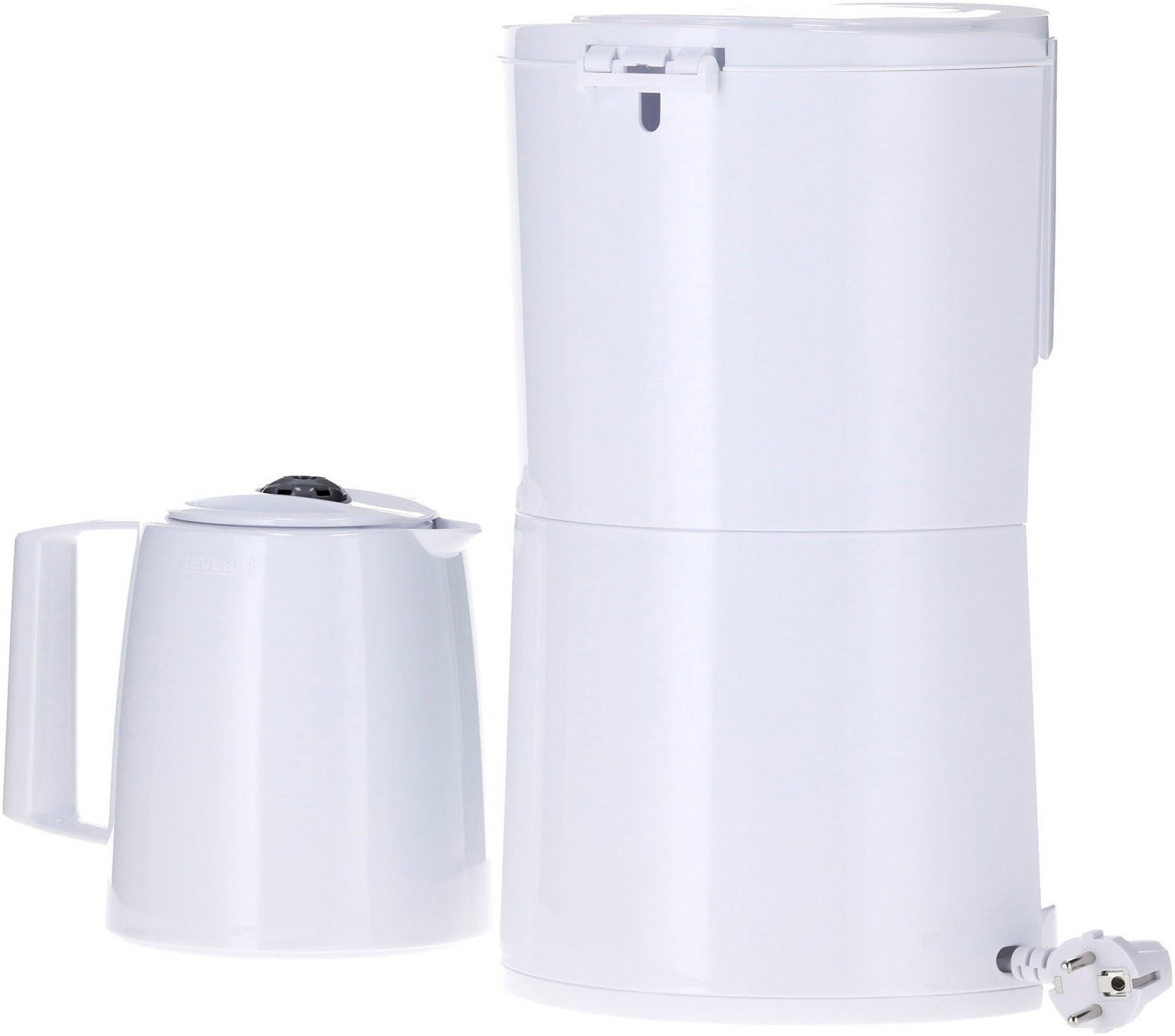 Severin Filterkaffeemaschine KA 9309 mit 2 Thermokannen, 1l Kaffeekanne, Papierfilter 1x4, zwei Theromkannen für doppelten Kaffeegenuss