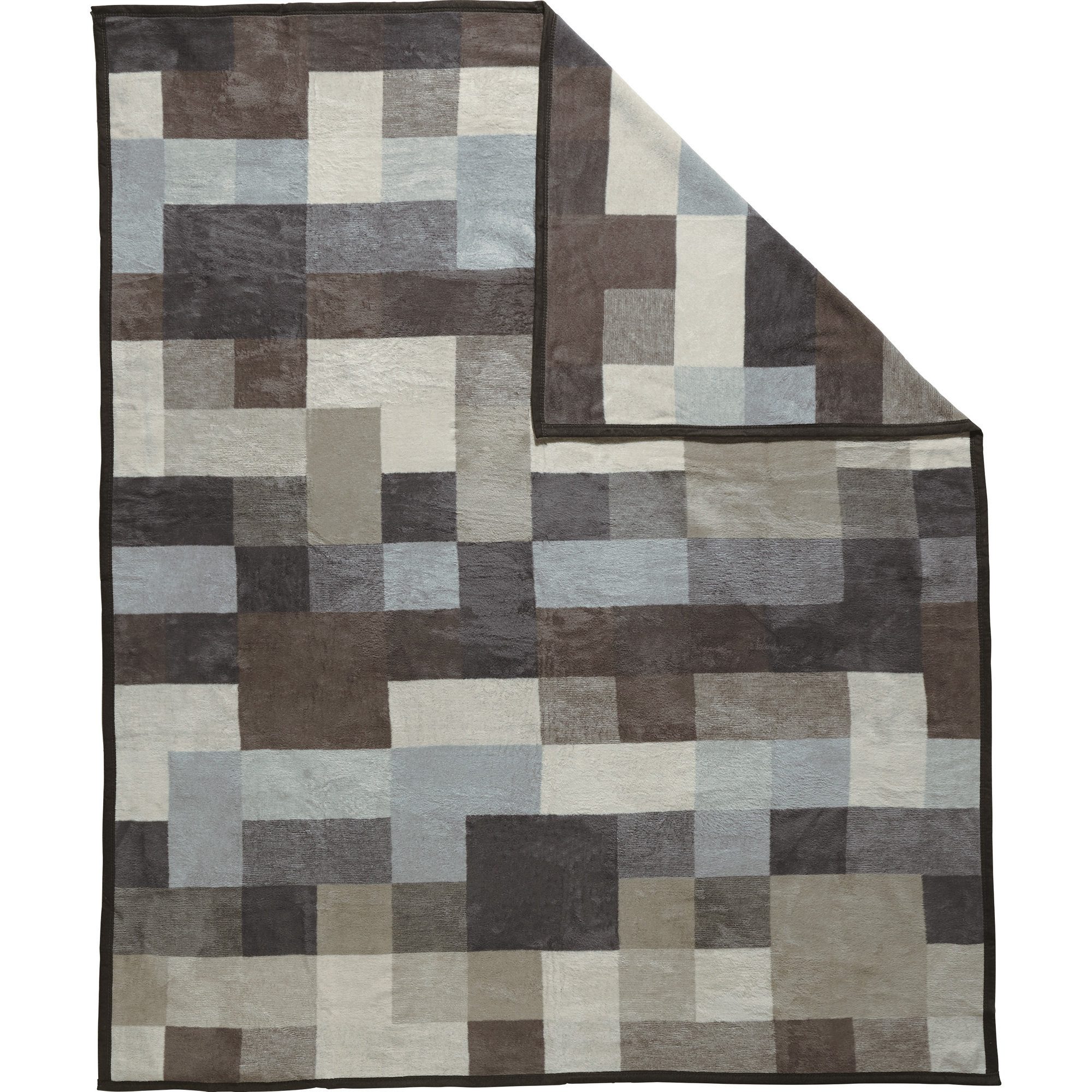 Wohndecke Wohndecke "Palermo" 2er-Pack, Erwin Müller, Baumwollmischung Karo günstig online kaufen