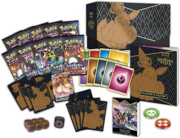 POKÉMON Sammelkarte POKÉMON Sammelkarten Shining Fates Elite Trainer Box EN Pokemon Karten