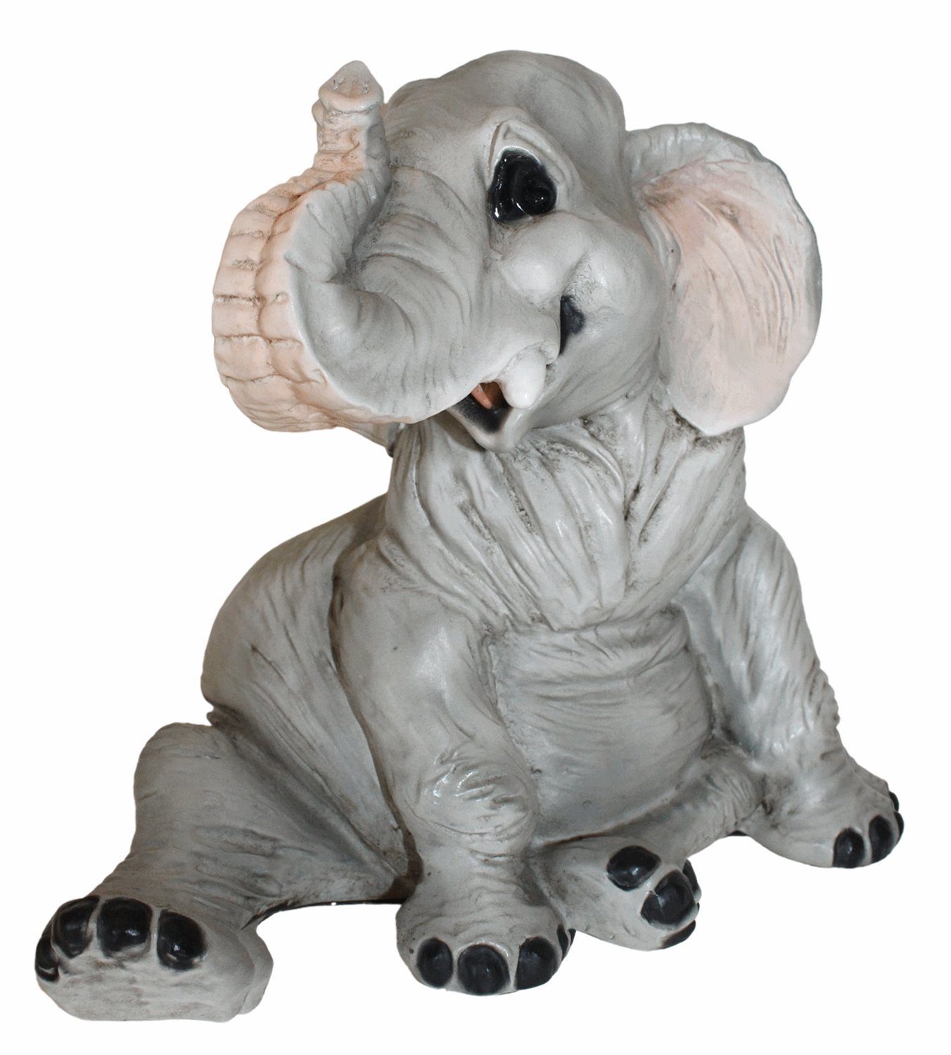 Castagna Tierfigur Figur Elefant Baby Elefantenfigur Kollektion Castagna Resin H 19 cm | Tierfiguren