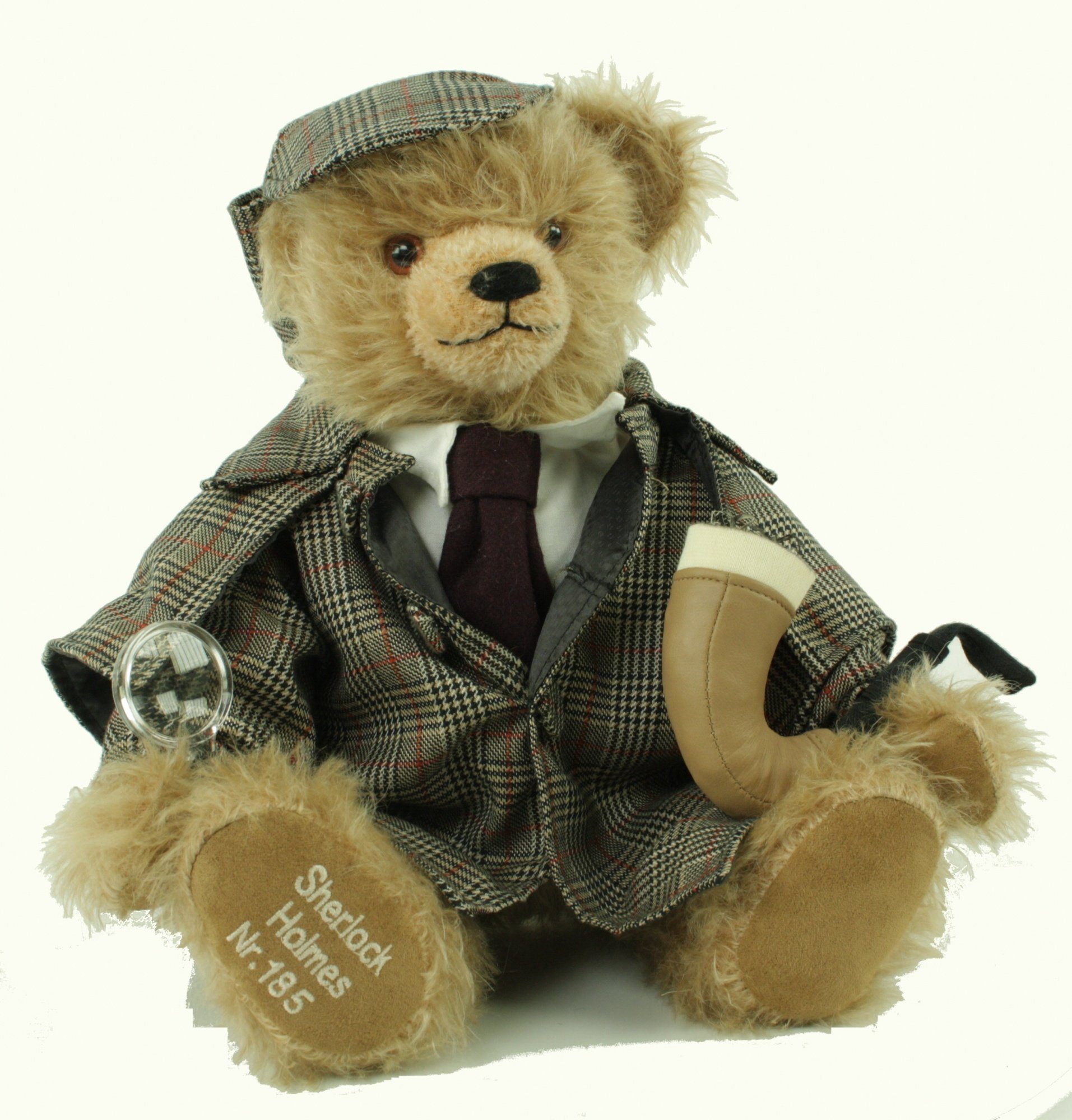 Teddy Hermann® Dekofigur Teddybär Sherlock Holmes 41 cm