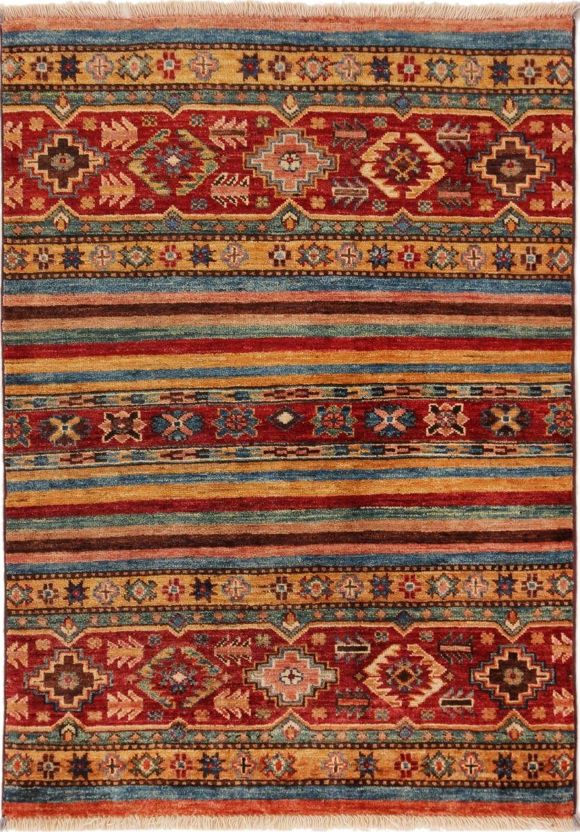 Orientteppich Arijana Shaal 86x121 Handgeknüpfter Orientteppich, Nain Trading, rechteckig, Höhe: 5 mm