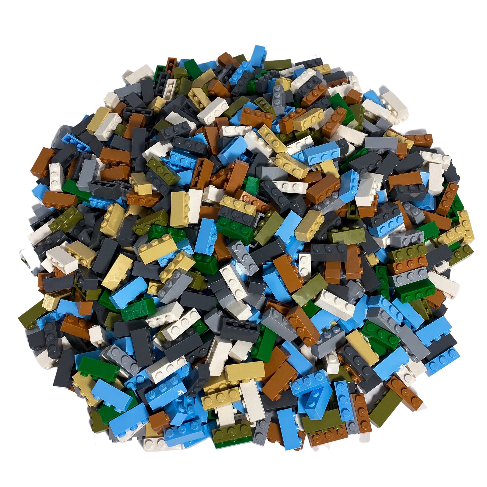 LEGO® 1x3 Steine Hochsteine Bunt Gemischt - 3623 NEU! Menge 1000x Spielbausteine