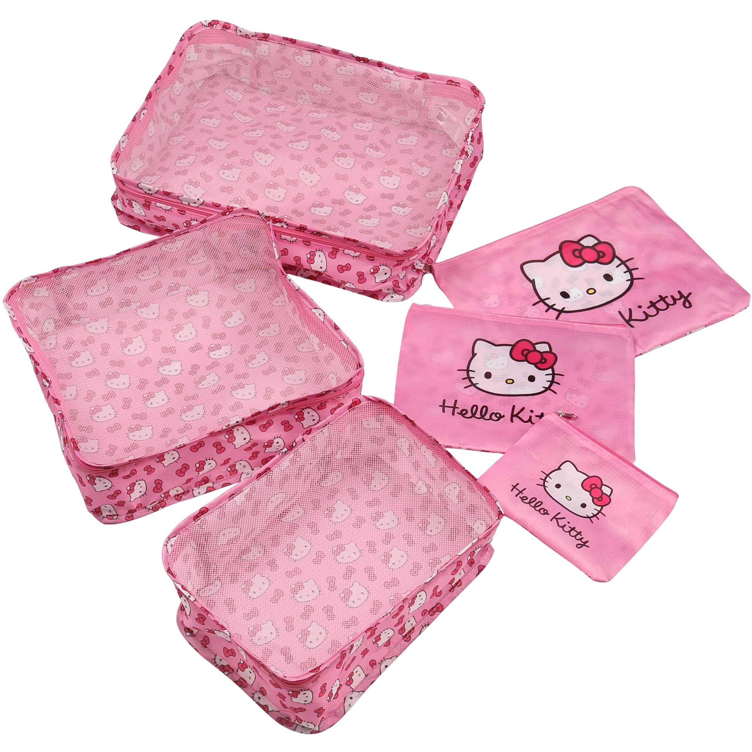Sarcia.eu Kofferorganizer Hello Kitty Reise-Organizer-Set für Koffer, 6-teilig