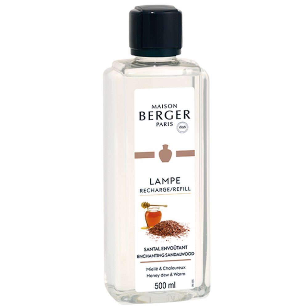 MAISON BERGER PARIS Duftlampe Refill für Lampe Berger - Sanftes Sandelholz - 500ml - (32€/1l)