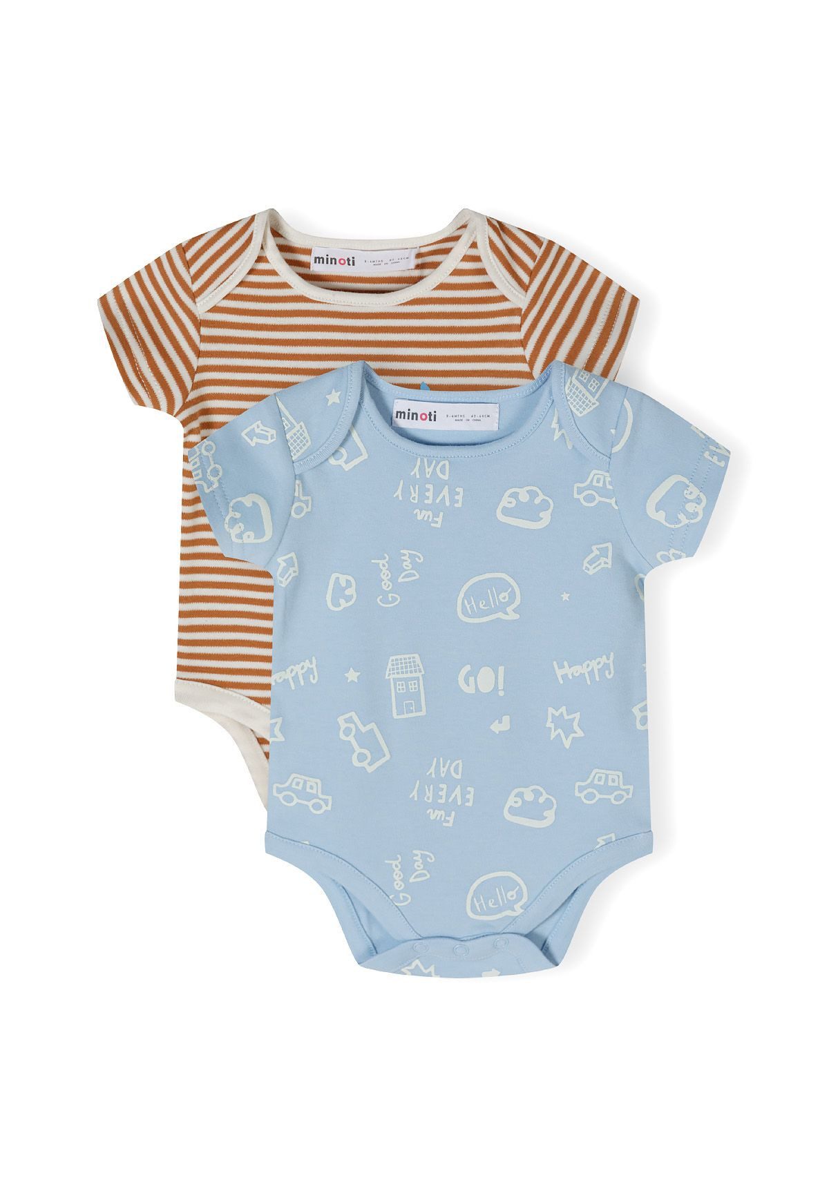 Kurzarmbody Kurzarmbody im 2-er Pack. (0-24m)
