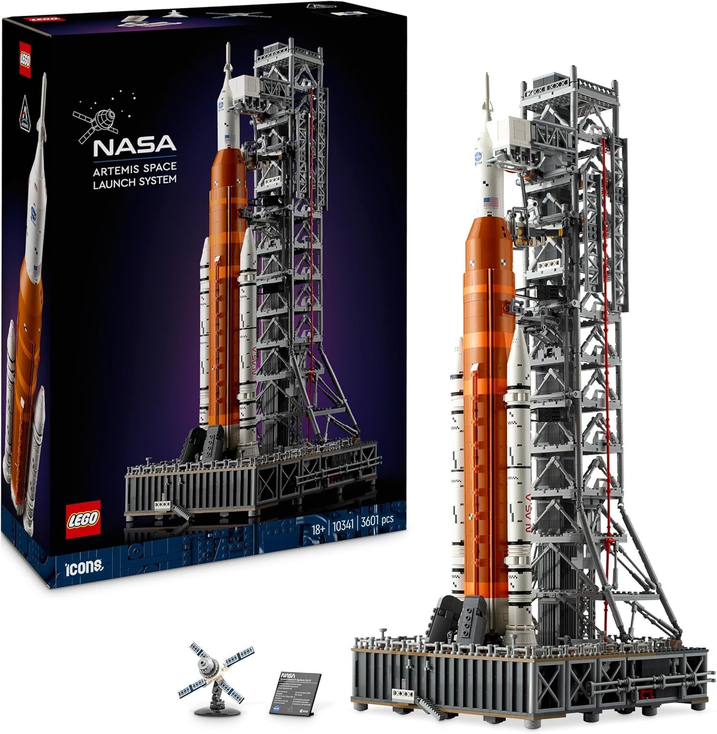 Icons - NASA Artemis Startrampe (10341) Konstruktions-Spielset