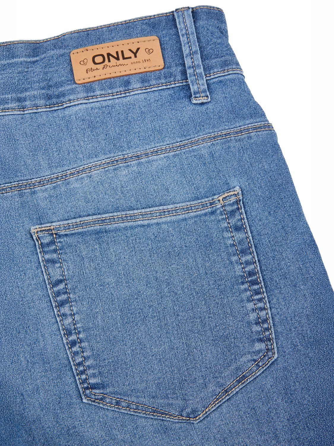 ONLY Jeansshorts Damen Shorts ONLCarmen 2er Pack Skinny Fit Basic Hotpants mit Stretch