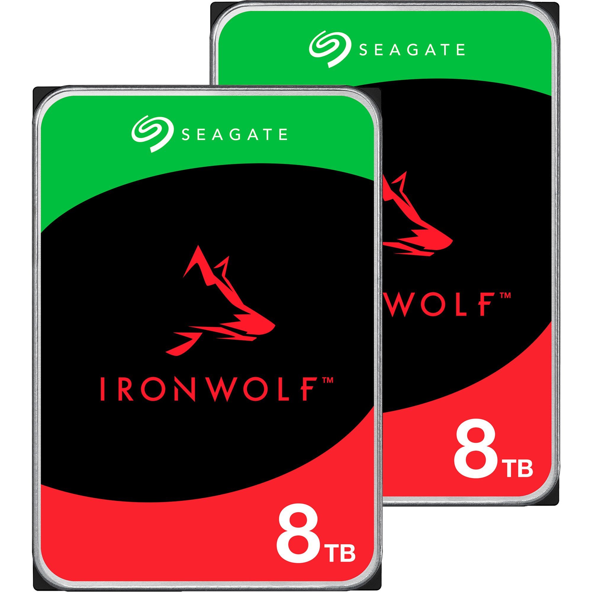 Seagate IronWolf NAS 2 x 8 TB Bundle interne HDD-Festplatte