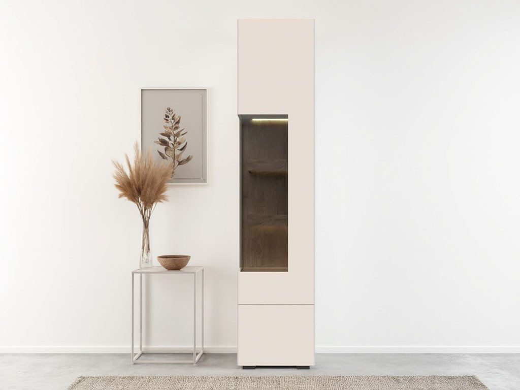 Places of Style Vitrine Sky45, Höhe 201 cm Vitrine, Lackiert mit wasserbasiertem UV-Lack