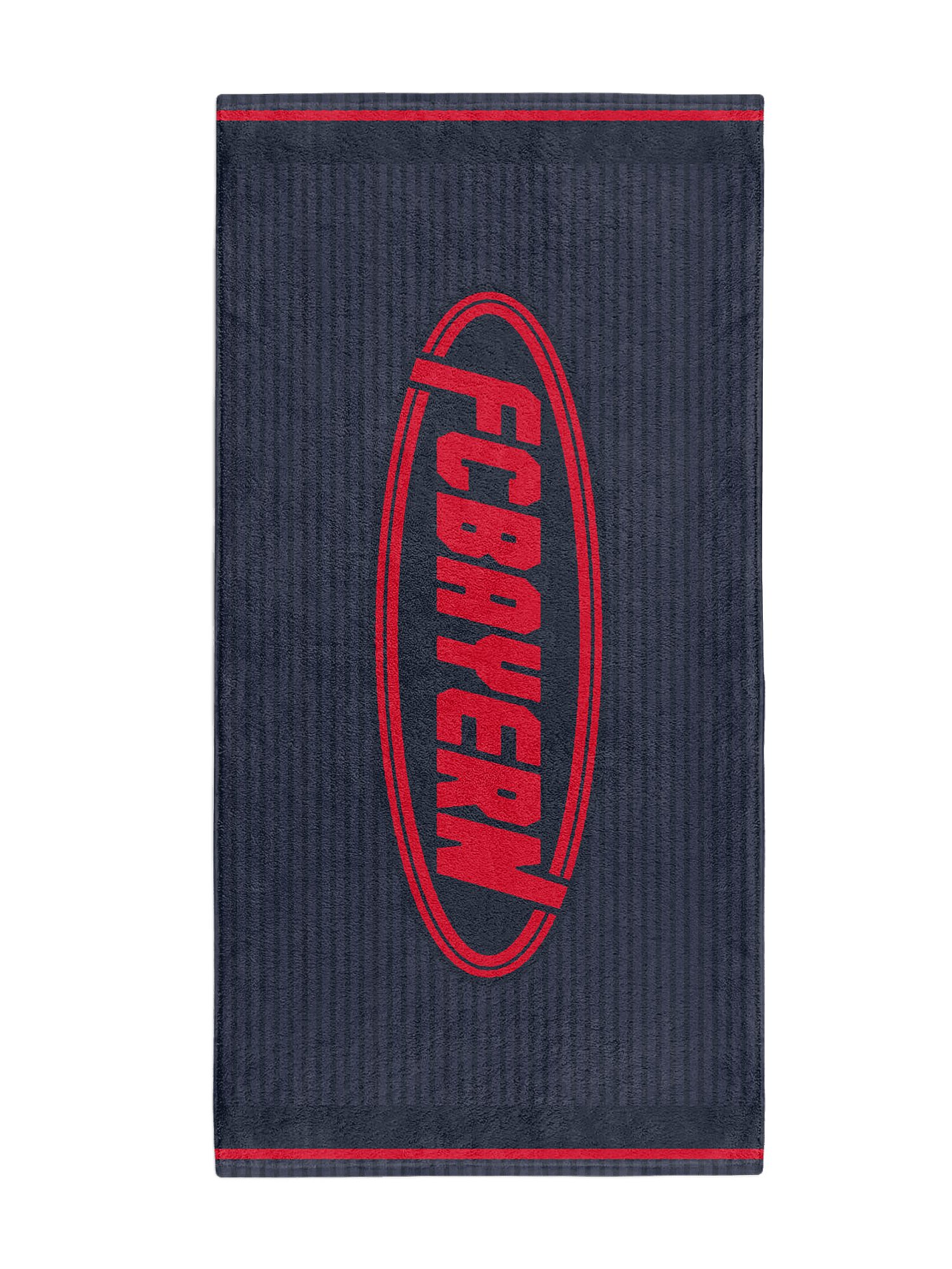 FC Bayern München Badetuch FC Bayern München, Handtuch 2er-Set Season 50x100 cm, Navy, Baumwolle