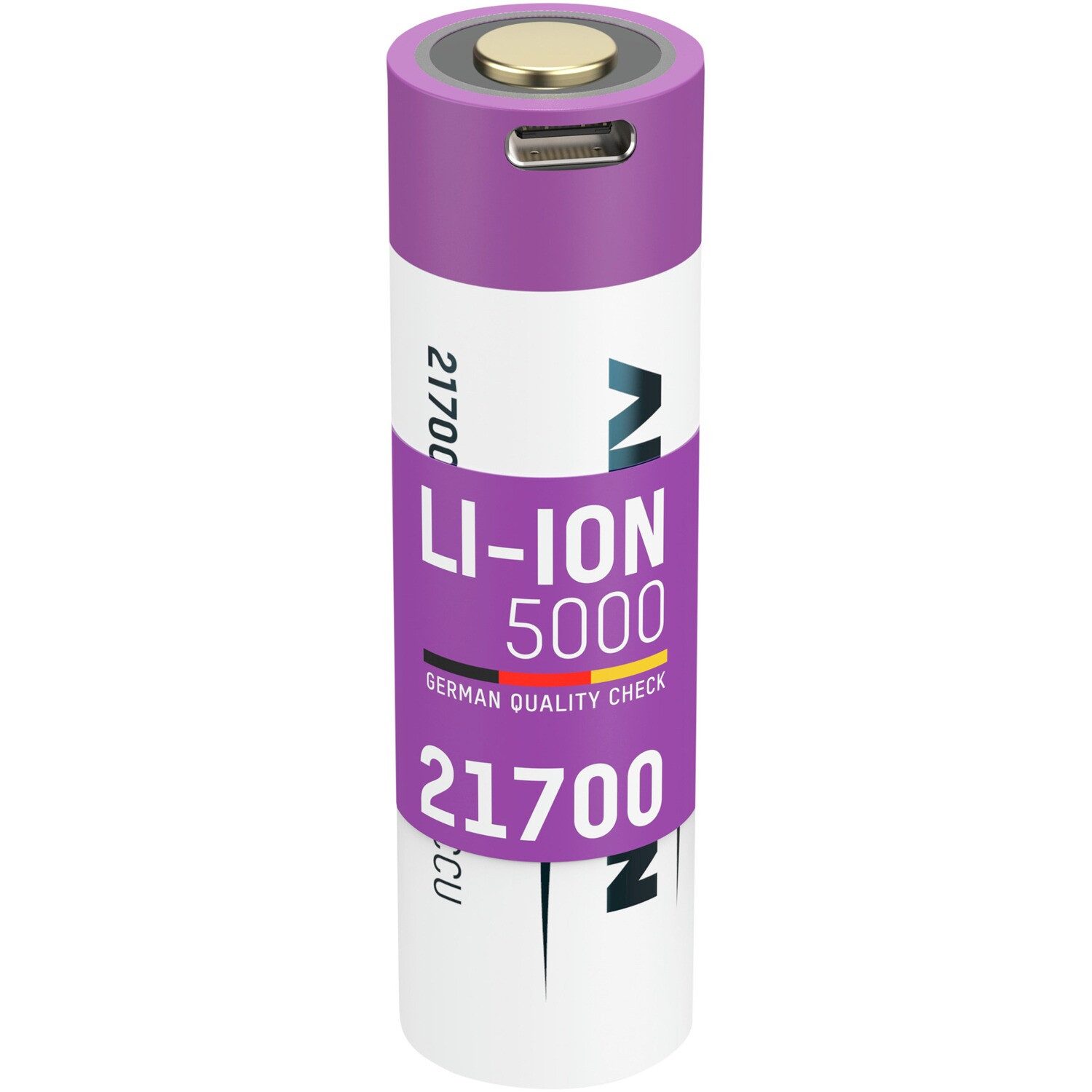 ANSMANN AG Akku 21700 5000 mAh mit Ladebuchse Akku