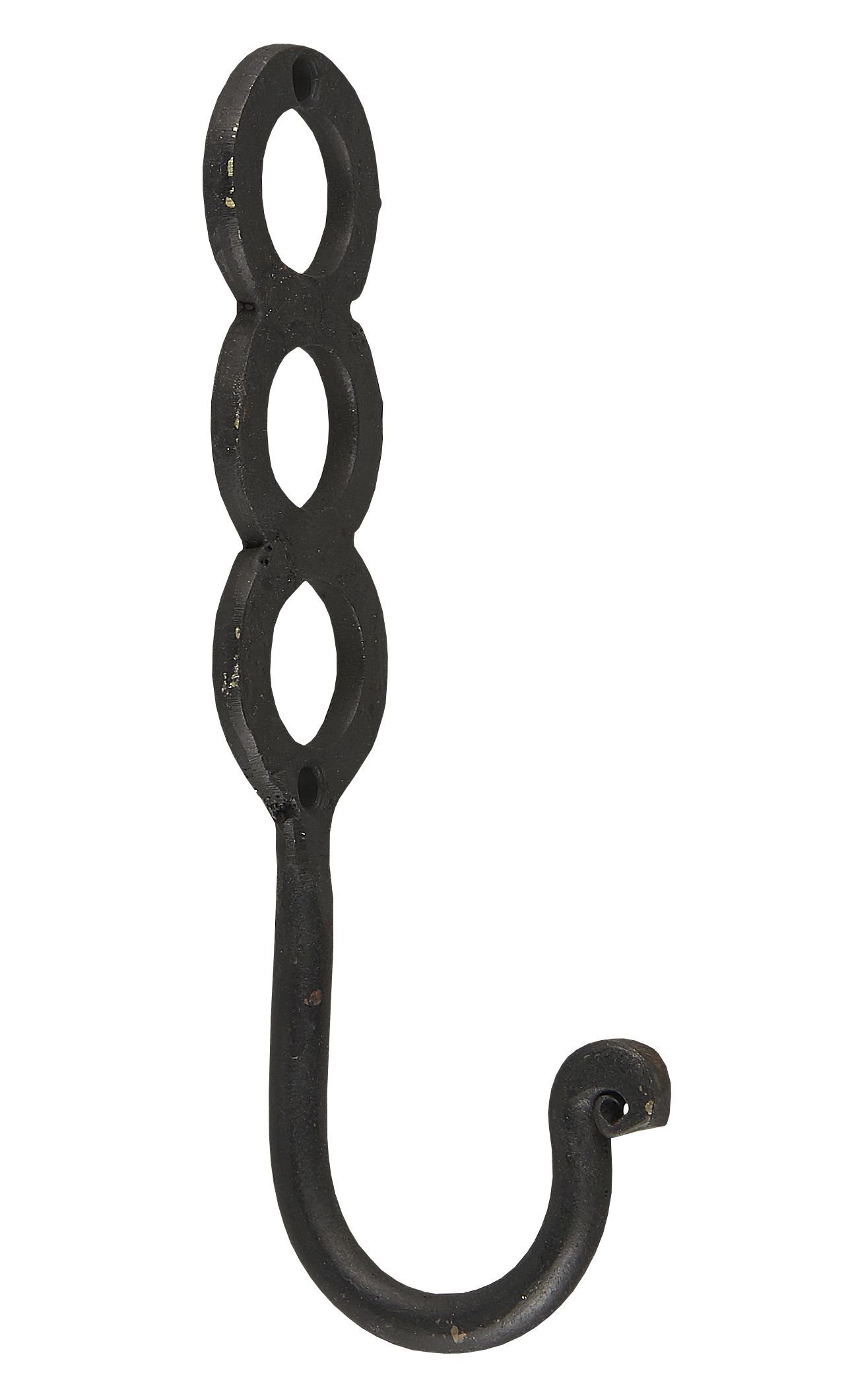 Wandhaken Wandhaken Haken Aufhänger Kleiderhaken Metall Schwarz Ib Laursen