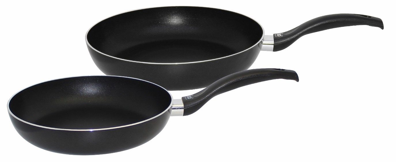 Elo Pfannen-Set Ducto 2 teilig, Aluminium (Set, 2-tlg., je 1 Bratpfanne Ø 20/28 cm), Induktion