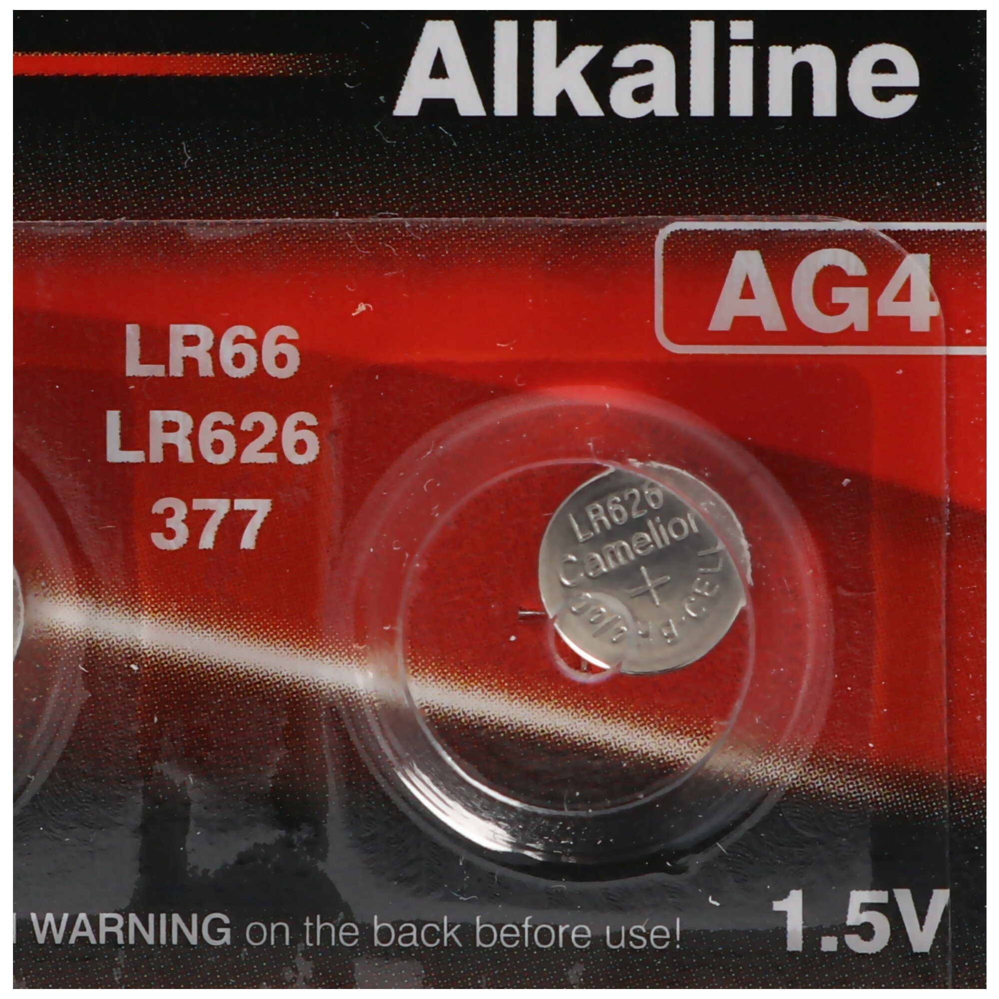 Camelion Marken Knopfzelle AG 4 Batterie 10er Set entspricht V376, V377 Knopfz Knopfzelle, (1,5 V)