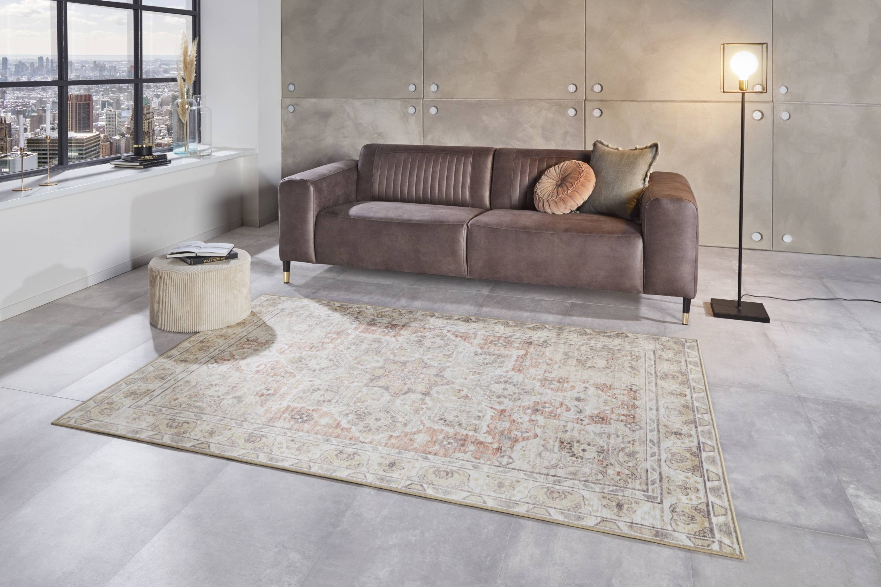 6 cm mm, Orientteppich 230 KOHAT, Living, x GMD mit Teppich flachgewebter 160 Design, rechteckig, orientalischem Höhe: