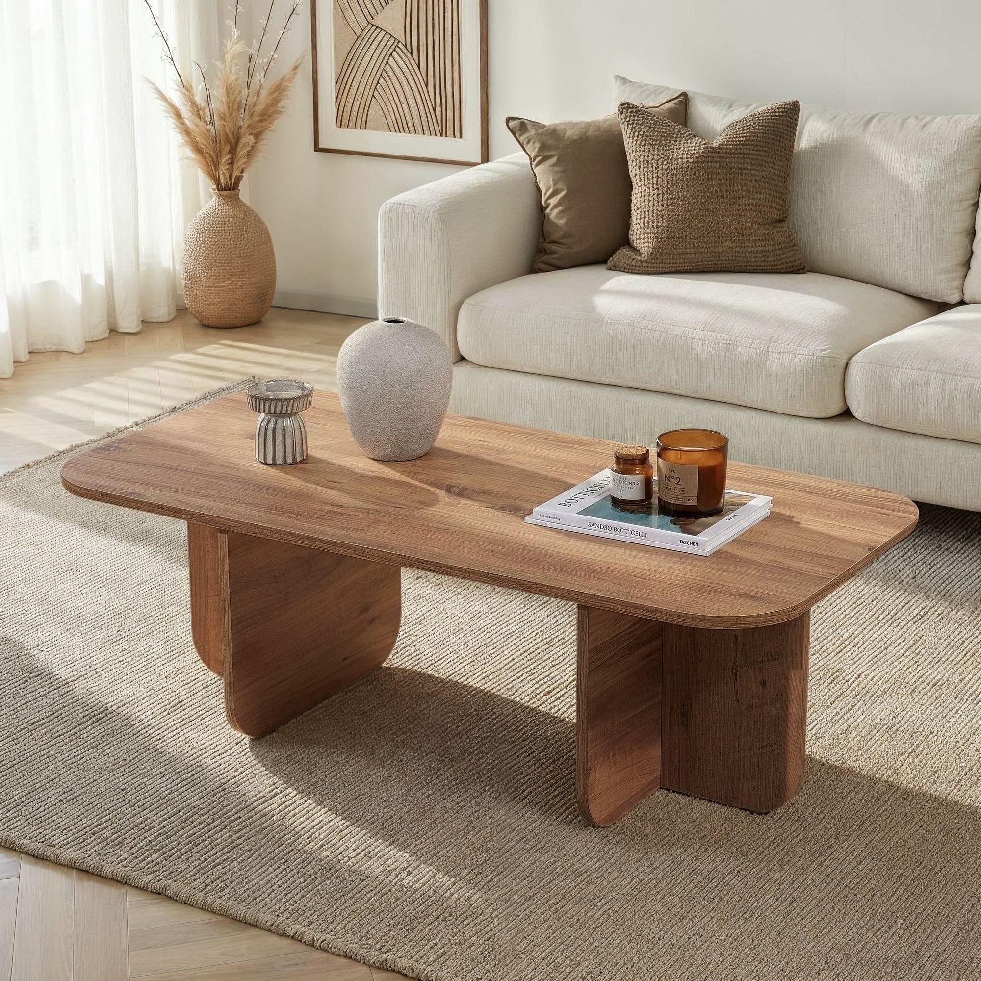 Skye Decor Couchtisch >>Akira<< (Packung, 1-St., 1 Rechteckige Couchtische), 5 Dekore zur Wahl, 120x60 cm Fläche,41,4 cm Höhe