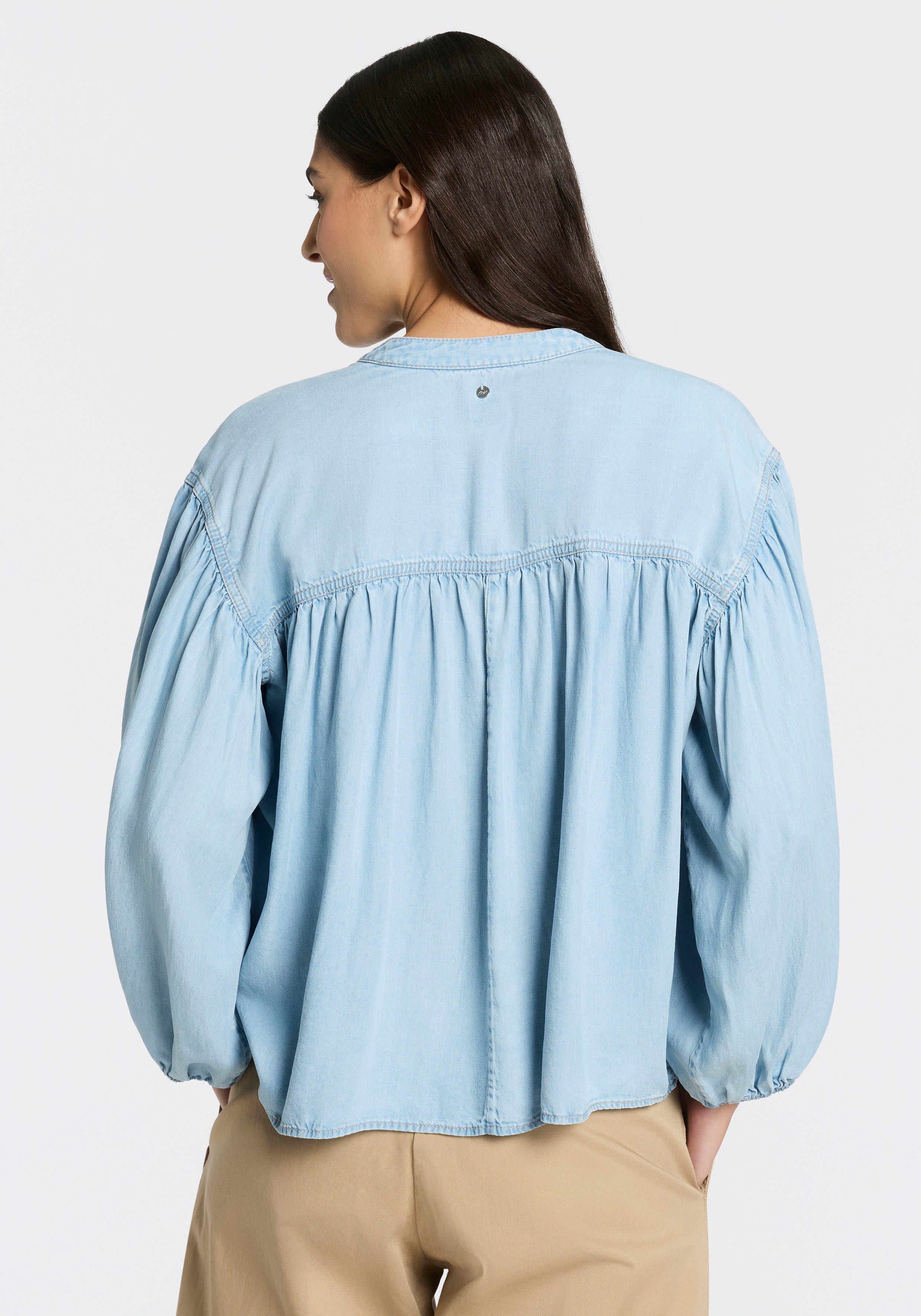 BOSS ORANGE Schlupfbluse Barda Premium Damenmode mit Ballon-Ärmeln
