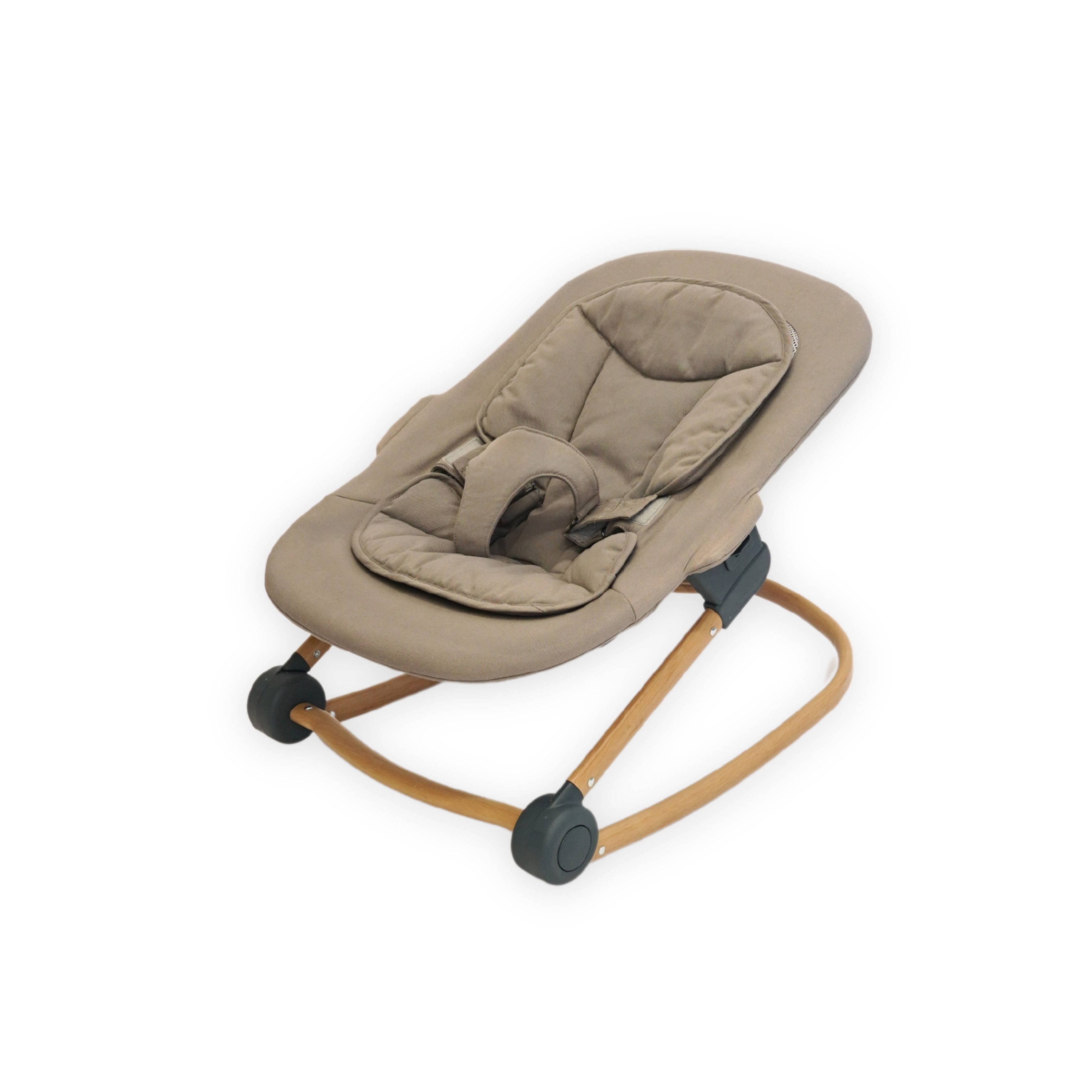 Bo Jungle Babywippe Baby Bouncer, Newborn Aufsatz für Hochstuhl, klappbar