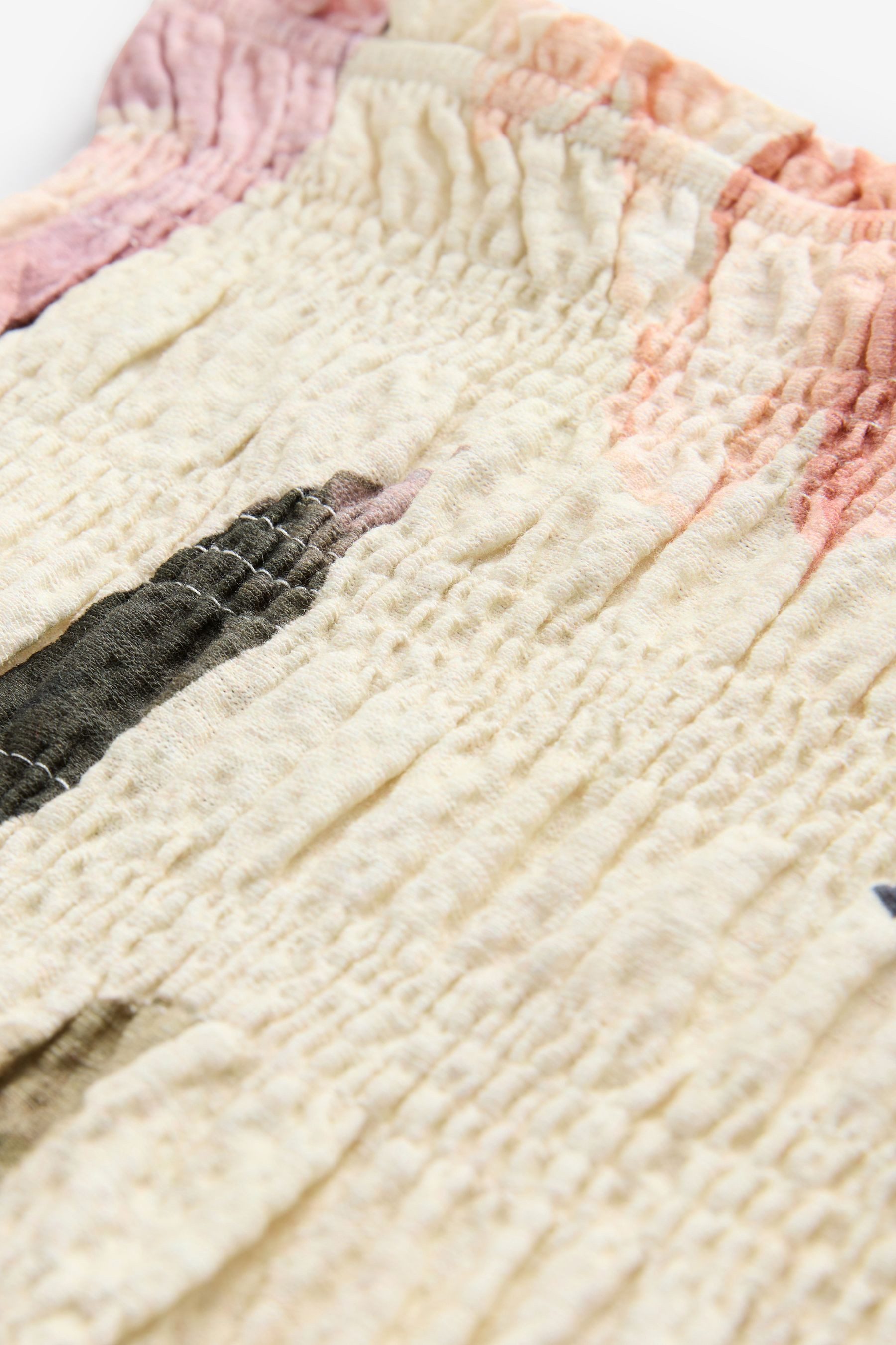 Next Playsuit Gesmokter Bandeau-Playsuit (1-tlg)