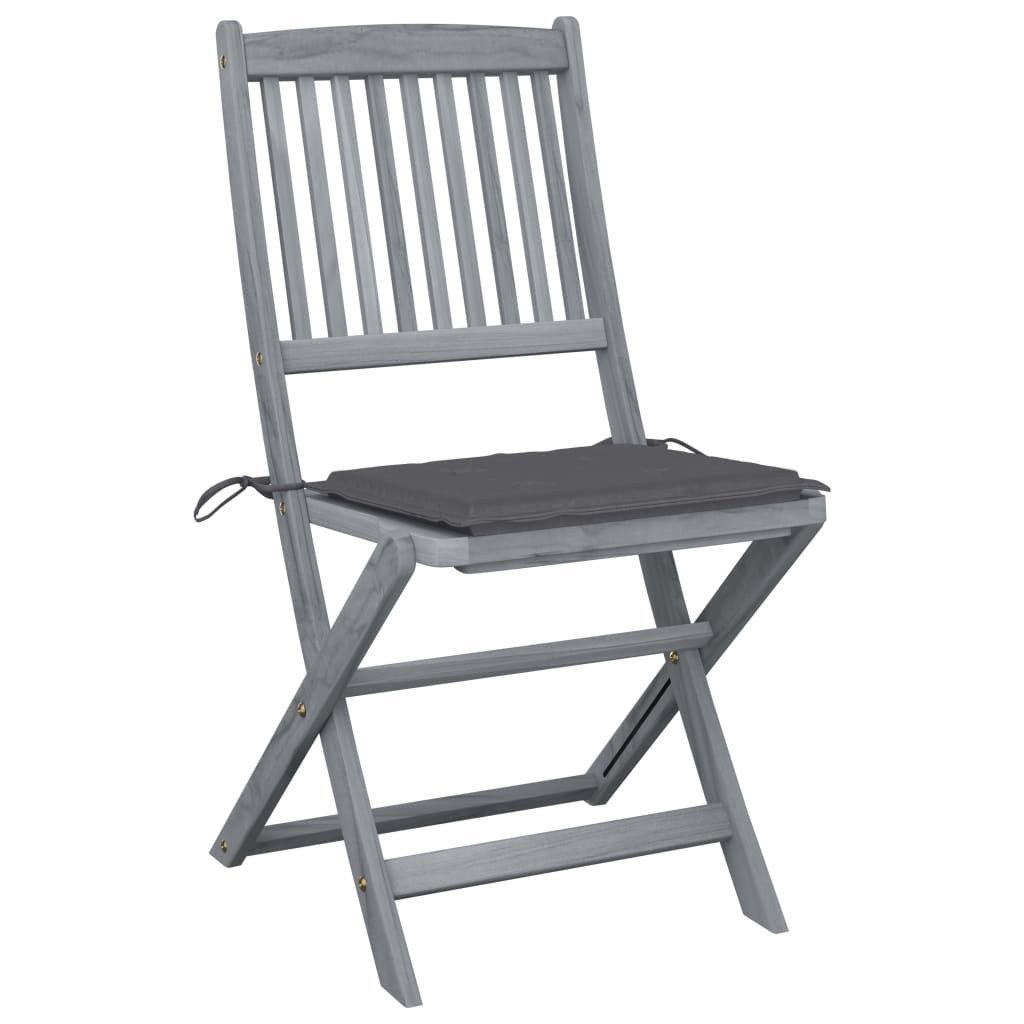 vidaXL Gartenstuhl Klappbare Gartenstühle 4 Stk. günstig online kaufen