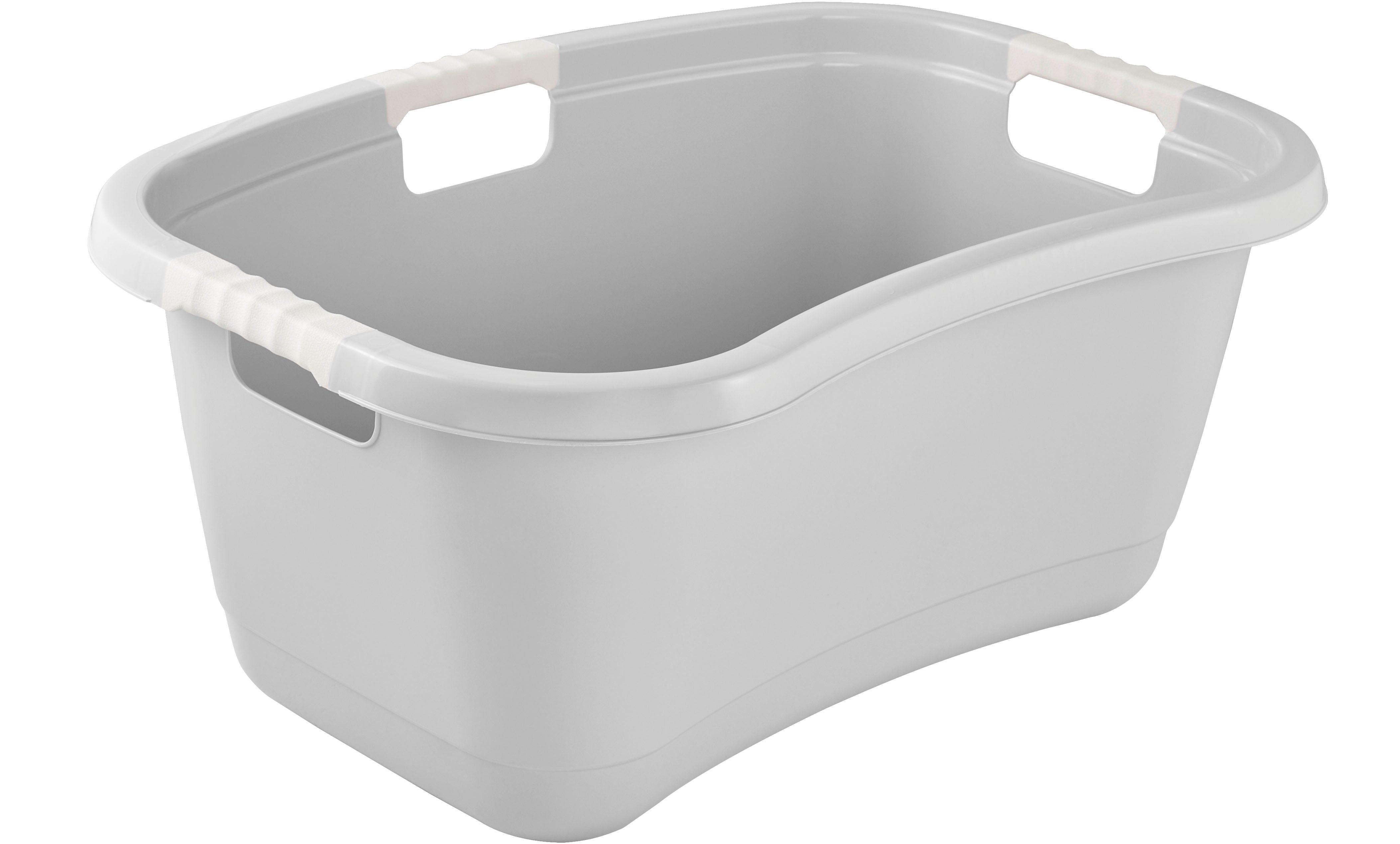 Wäschewanne janne, ergonomisch, mit Softgriffen, 65 x 45 x 28 cm, 50 l