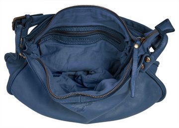 Samantha Look Henkeltasche, echt Leder, Made in Italy