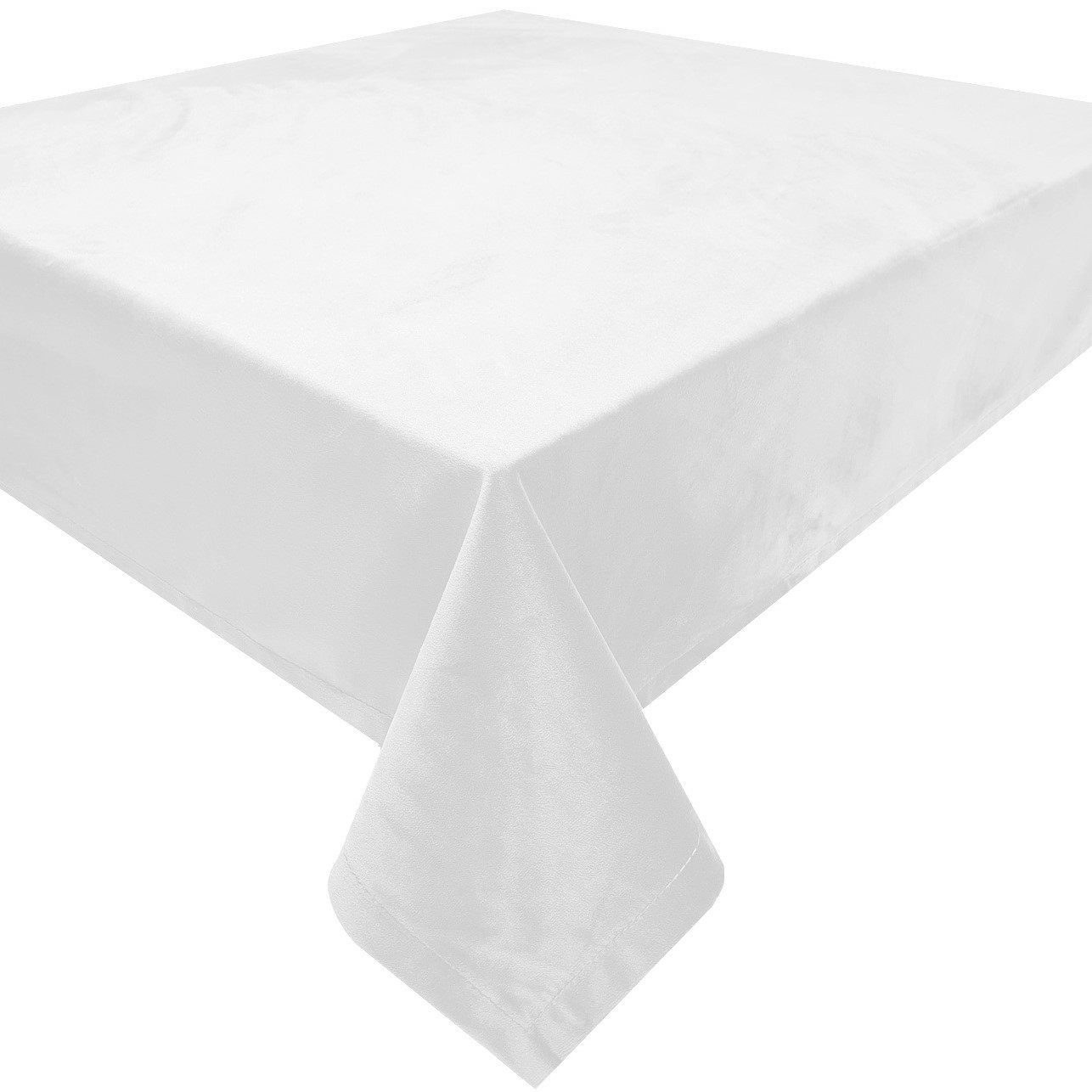 Stoffschmiede Tischdecke, Velour-Optik, 90x90cm, Versch. Farben, Samt-Optik