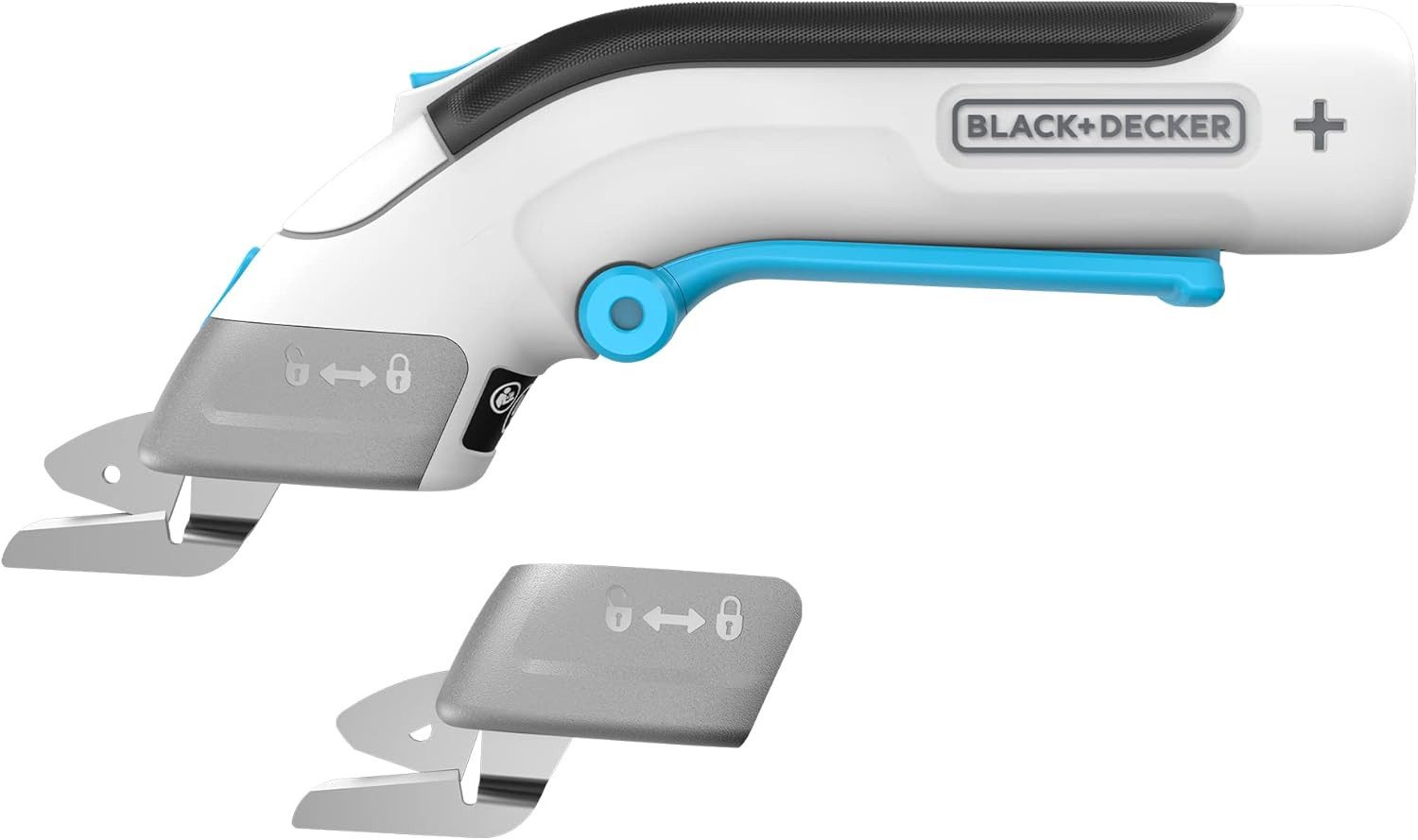 Black + Decker Akku-Universalschere 3.6V Akku-Schere kabellos, inklusive 2 austauschbare Klingen, 1-tlg.